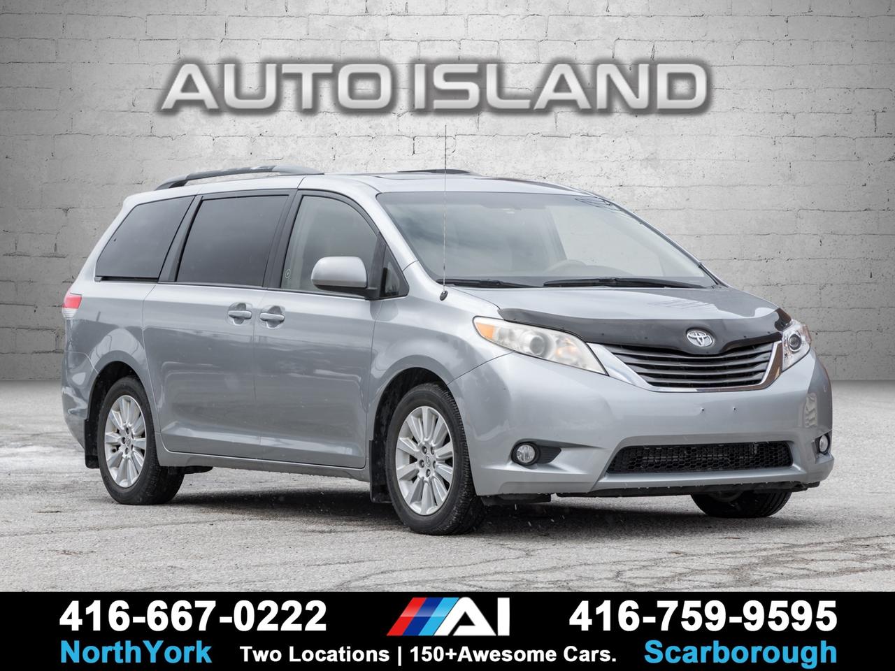 2011 Toyota Sienna XLE, ACCIDENT FREE, LEATHER, SUNROOF, POWER DOORS, Photo0