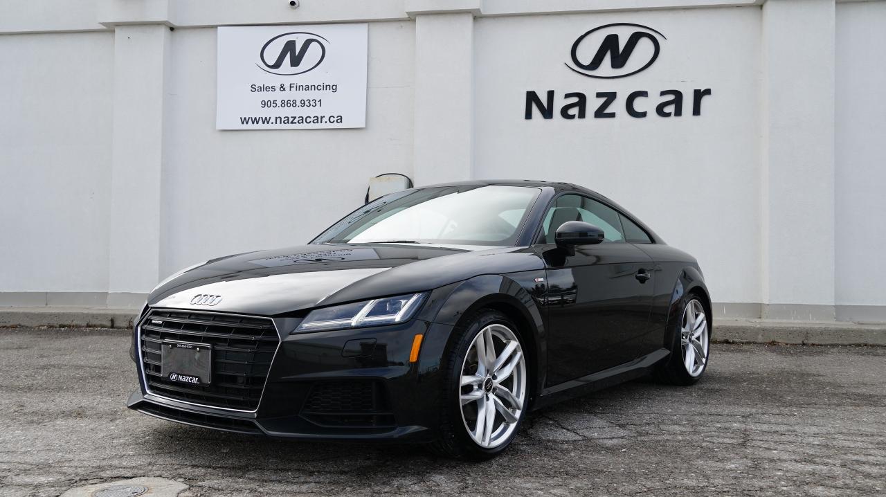 2016 Audi TT 2.0T S tronic S-LINE / NAV / CAM / COMFORT PKG Photo0