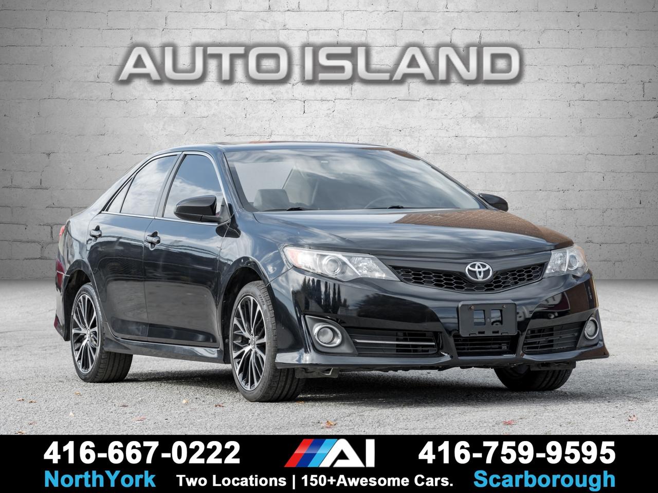 2014 Toyota Camry V6 SE -Dealer Serviced-Sunroof-Leather-Backup Cam- Photo0