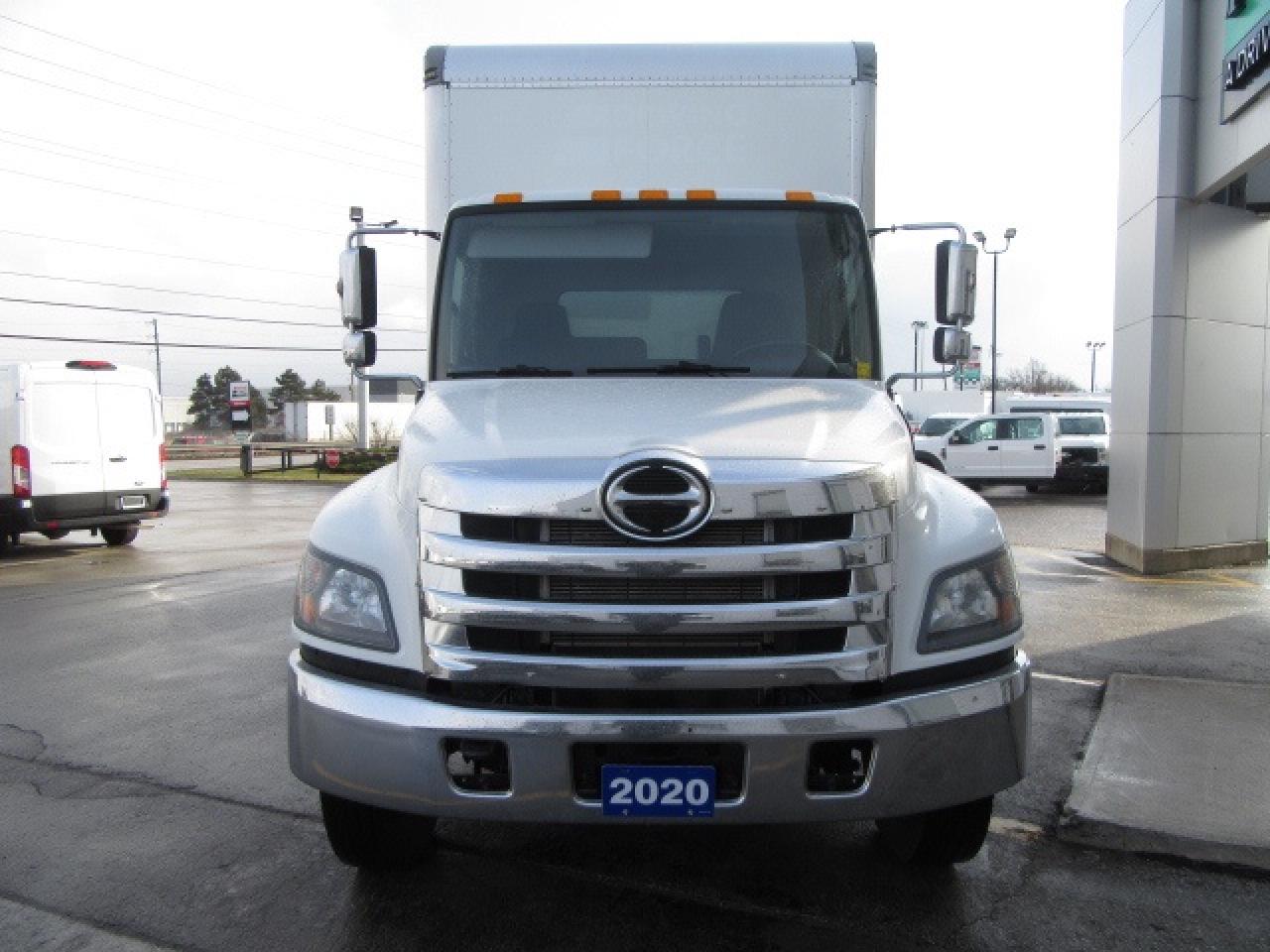 2020 Hino 338 DIESEL AUTO WITH 24 FT BOX POWER LIFT & RAMP Photo