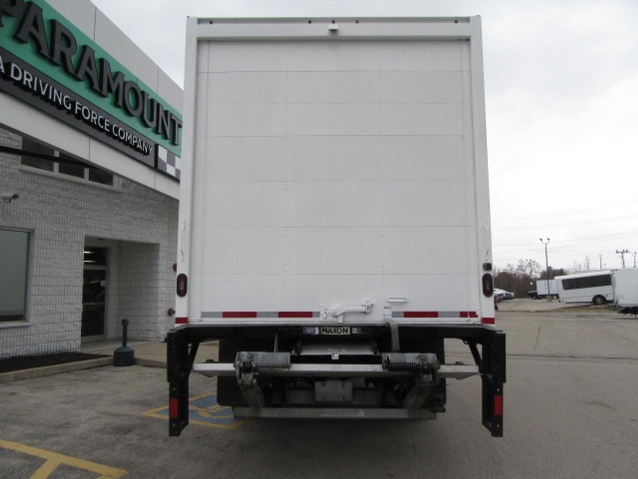 2020 Hino 338 DIESEL AUTO WITH 24 FT BOX POWER LIFT & RAMP Photo