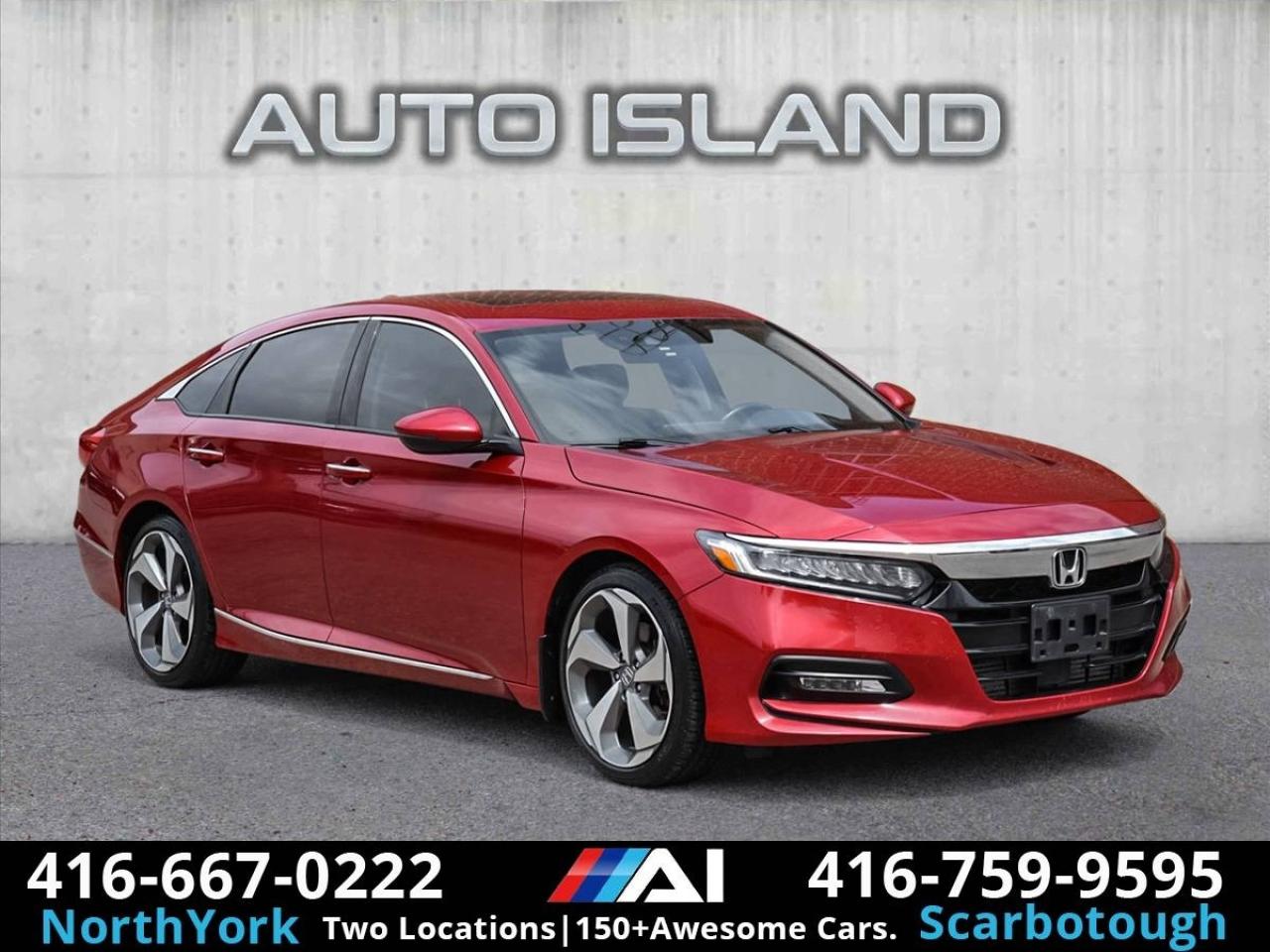 2018 Honda Accord Touring -Dealer Serviced-NAVI-Rear Heated Seats-Re Photo