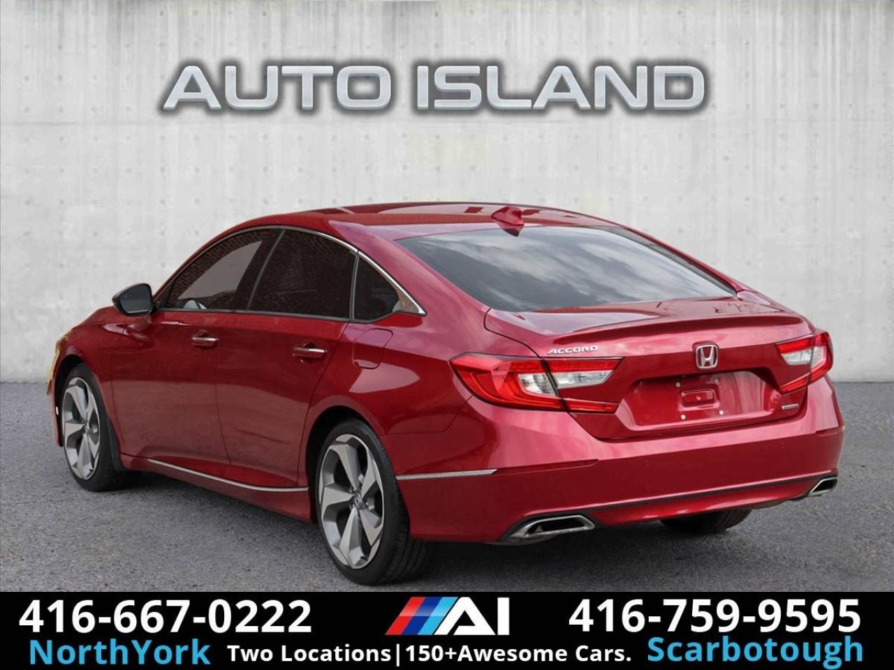 2018 Honda Accord Touring -Dealer Serviced-NAVI-Rear Heated Seats-Re Photo