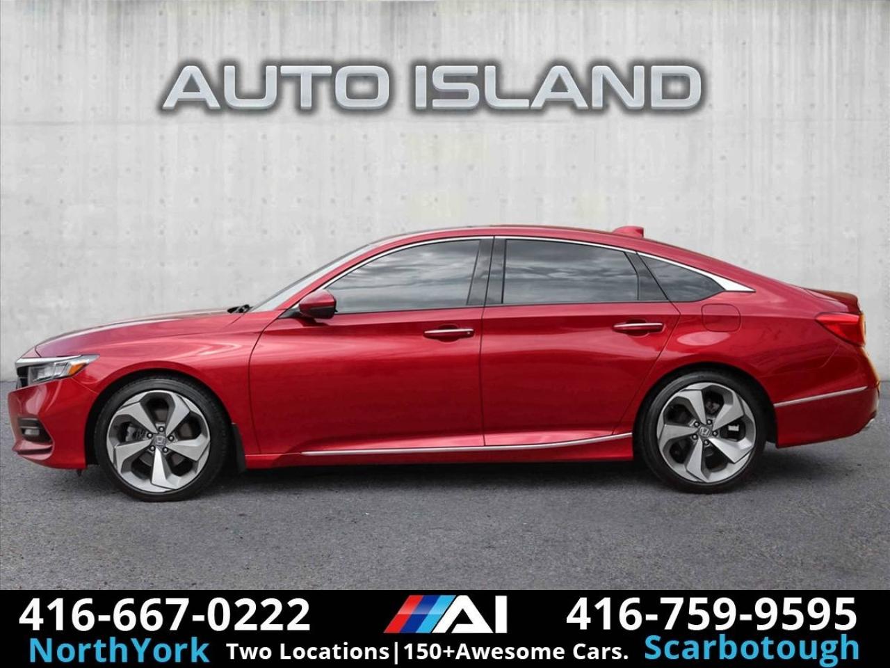 2018 Honda Accord Touring -Dealer Serviced-NAVI-Rear Heated Seats-Re Photo3