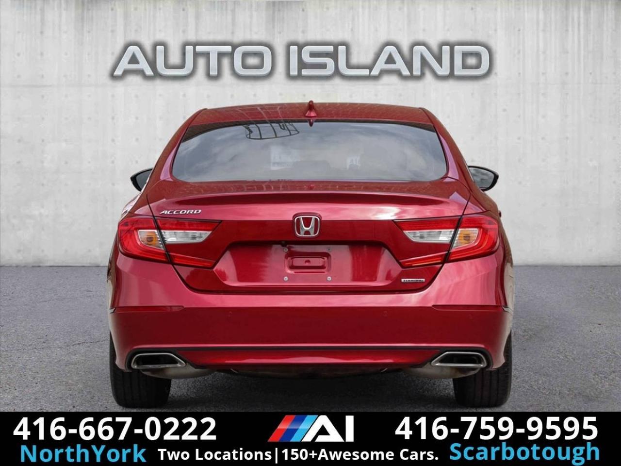 2018 Honda Accord Touring -Dealer Serviced-NAVI-Rear Heated Seats-Re Photo4