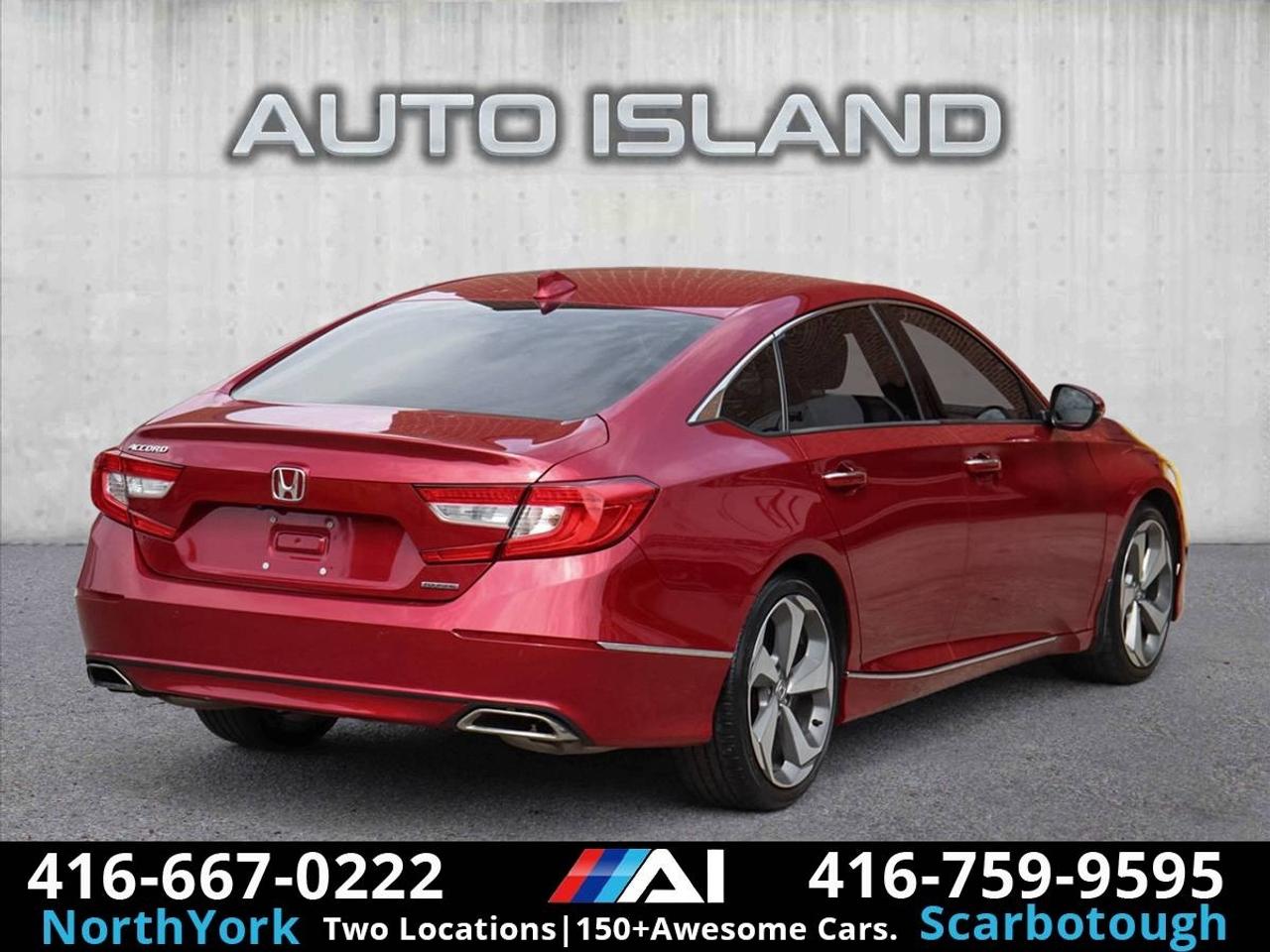 2018 Honda Accord Touring -Dealer Serviced-NAVI-Rear Heated Seats-Re Photo