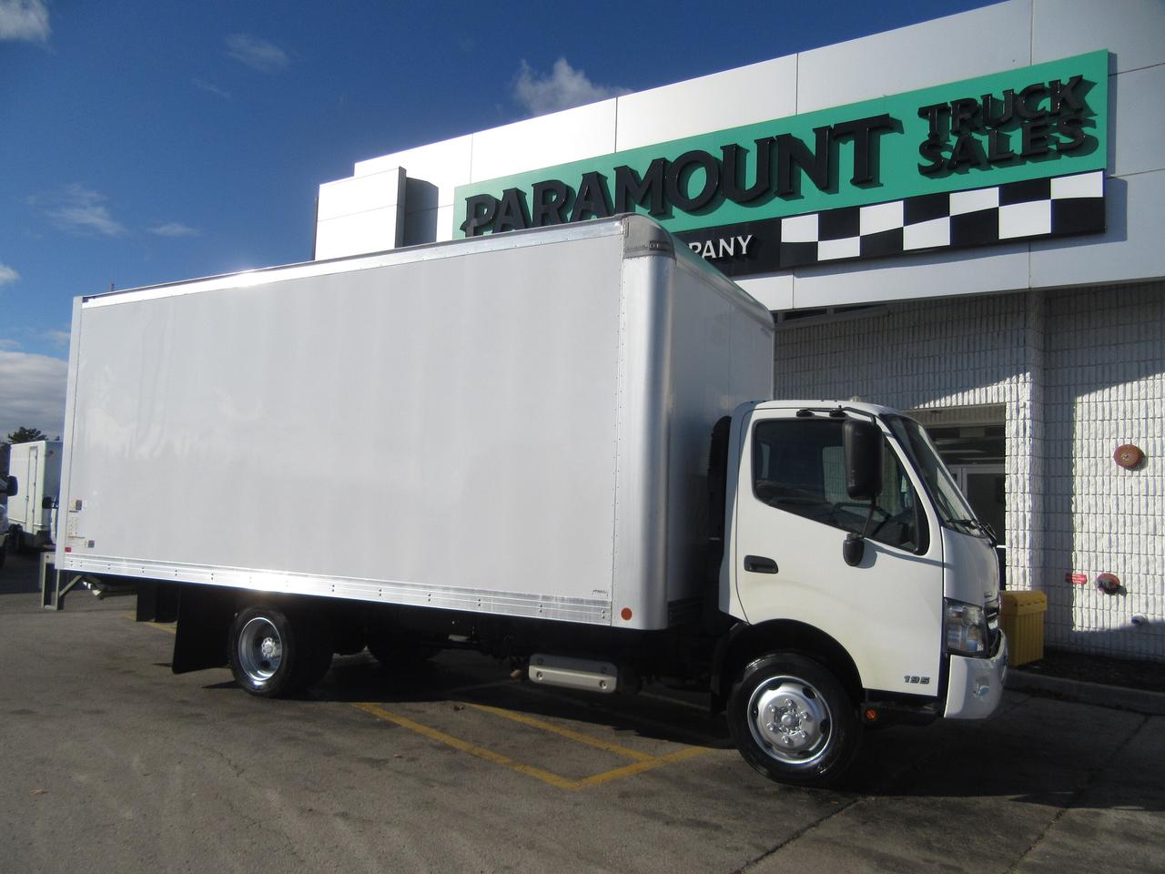 2020 Hino 195 Commercial DIESEL 20FT HIGH & WIDE BOX POWER LIFTGATE & RAMP Photo