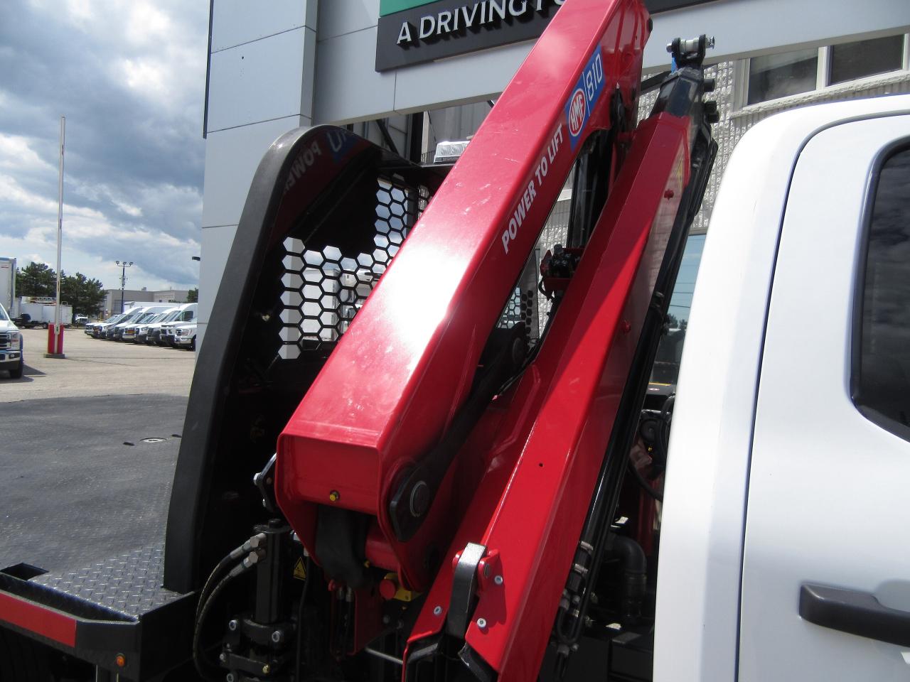 2023 Ford F-550 CREW CAB DIESEL 4X4 NEW CRANE KNUCKLE BOOM Photo