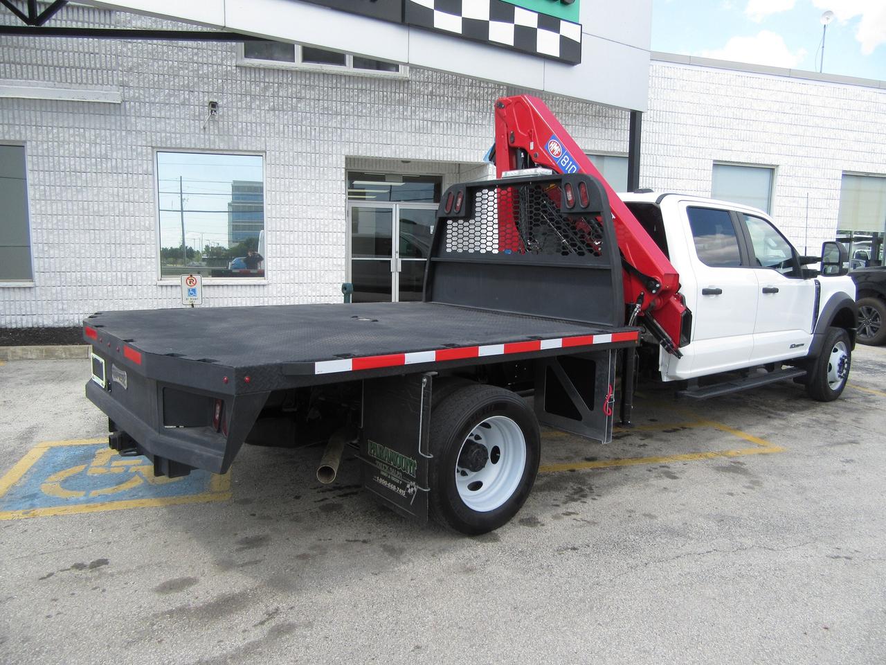 2023 Ford F-550 CREW CAB DIESEL 4X4 NEW KNUCKLE BOOM CRANE Photo