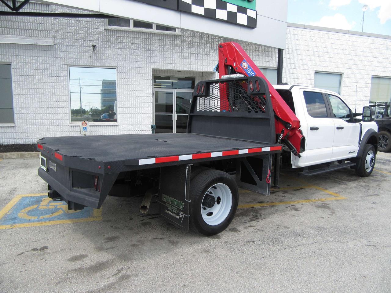 2023 Ford F-550 CREW CAB DIESEL 4X4 NEW KNUCKLE BOOM CRANE Photo2