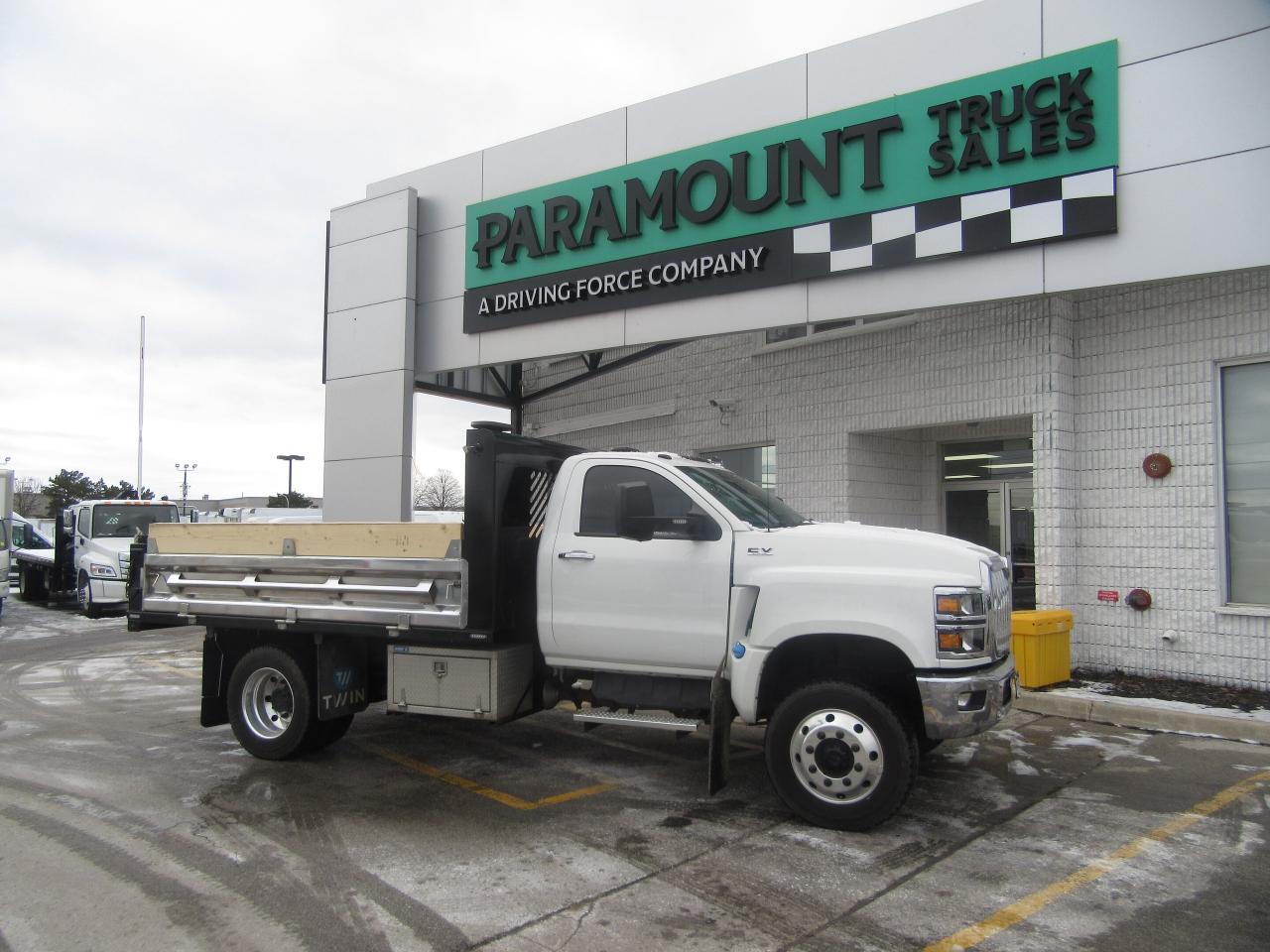 2023 International CV 515 4X4 DURAMAX DIESEL DUMP BOX Photo0