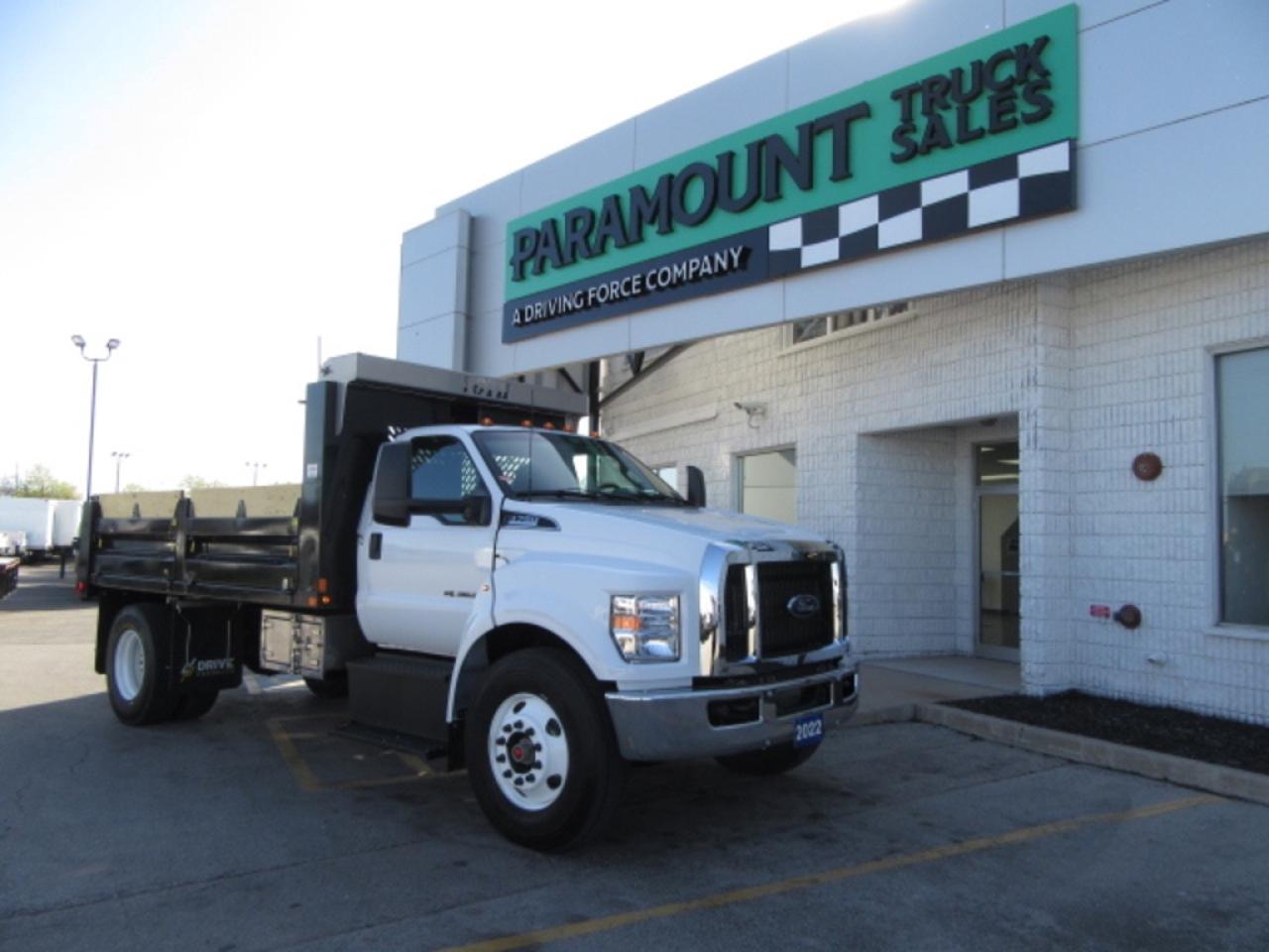2022 Ford Super Duty F-750 DIESEL WITH 14FT STEEL DUMP BOX Photo0