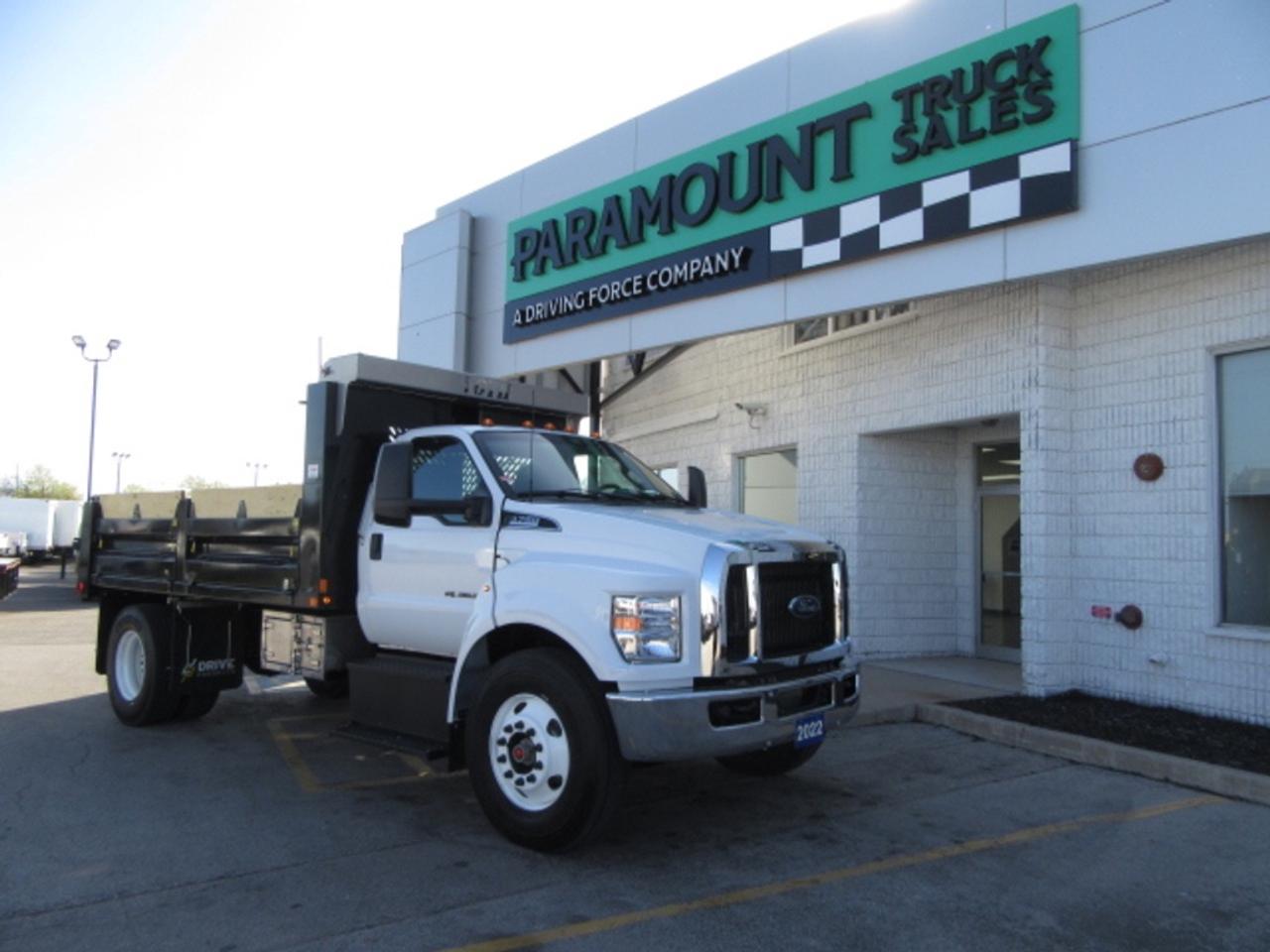 2022 Ford Super Duty F-750 DIESEL WITH 14FT STEEL DUMP BOX Photo