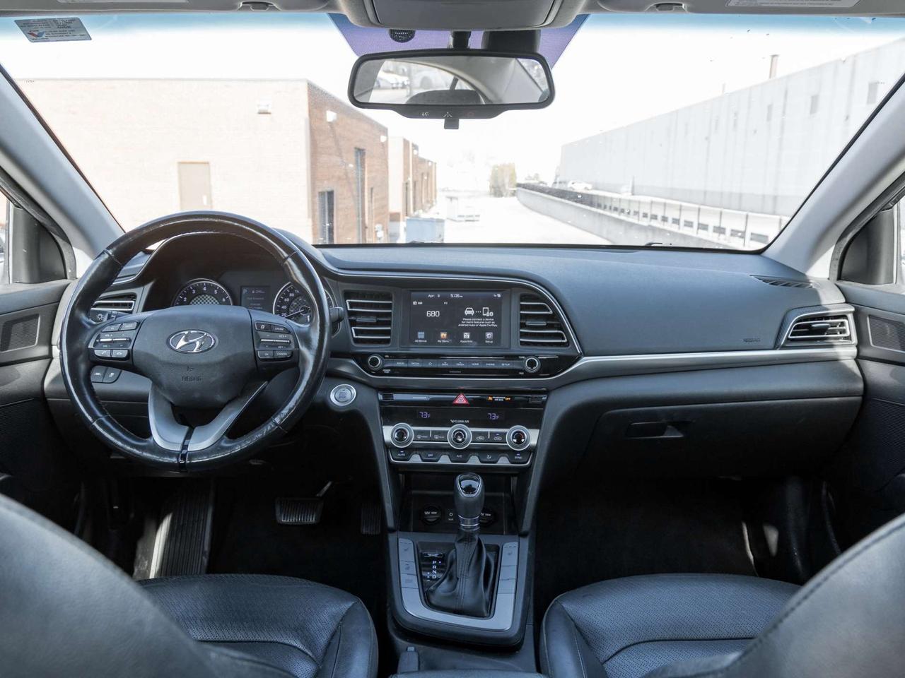2020 Hyundai Elantra Luxury -Leather-Sunroof-BlindSM-CarPlay-Htd Steer/Seats- Photo