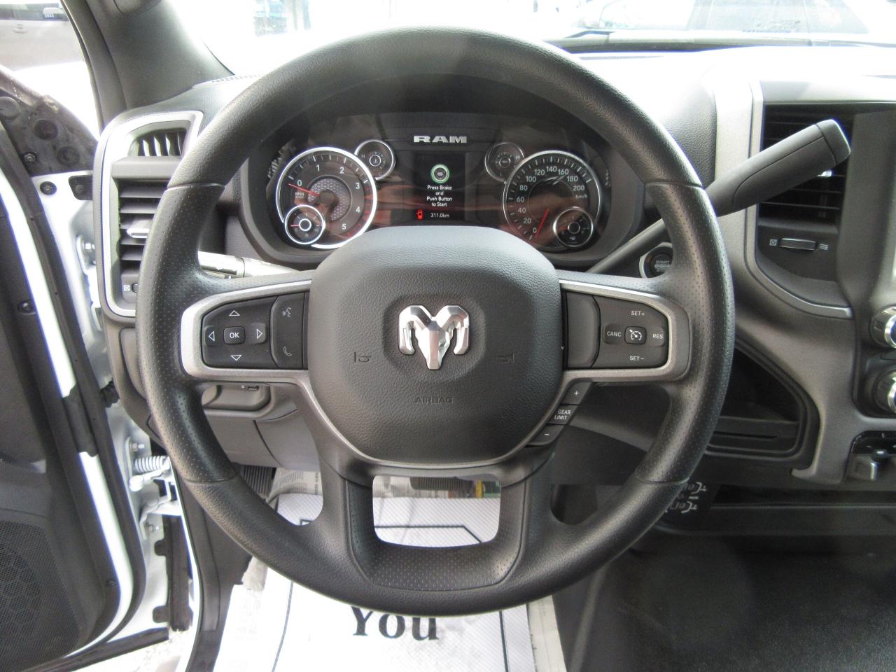 2024 RAM 5500 DIESEL REGULAR CAB WITH 16 FT WOOD FLAT DECK Photo