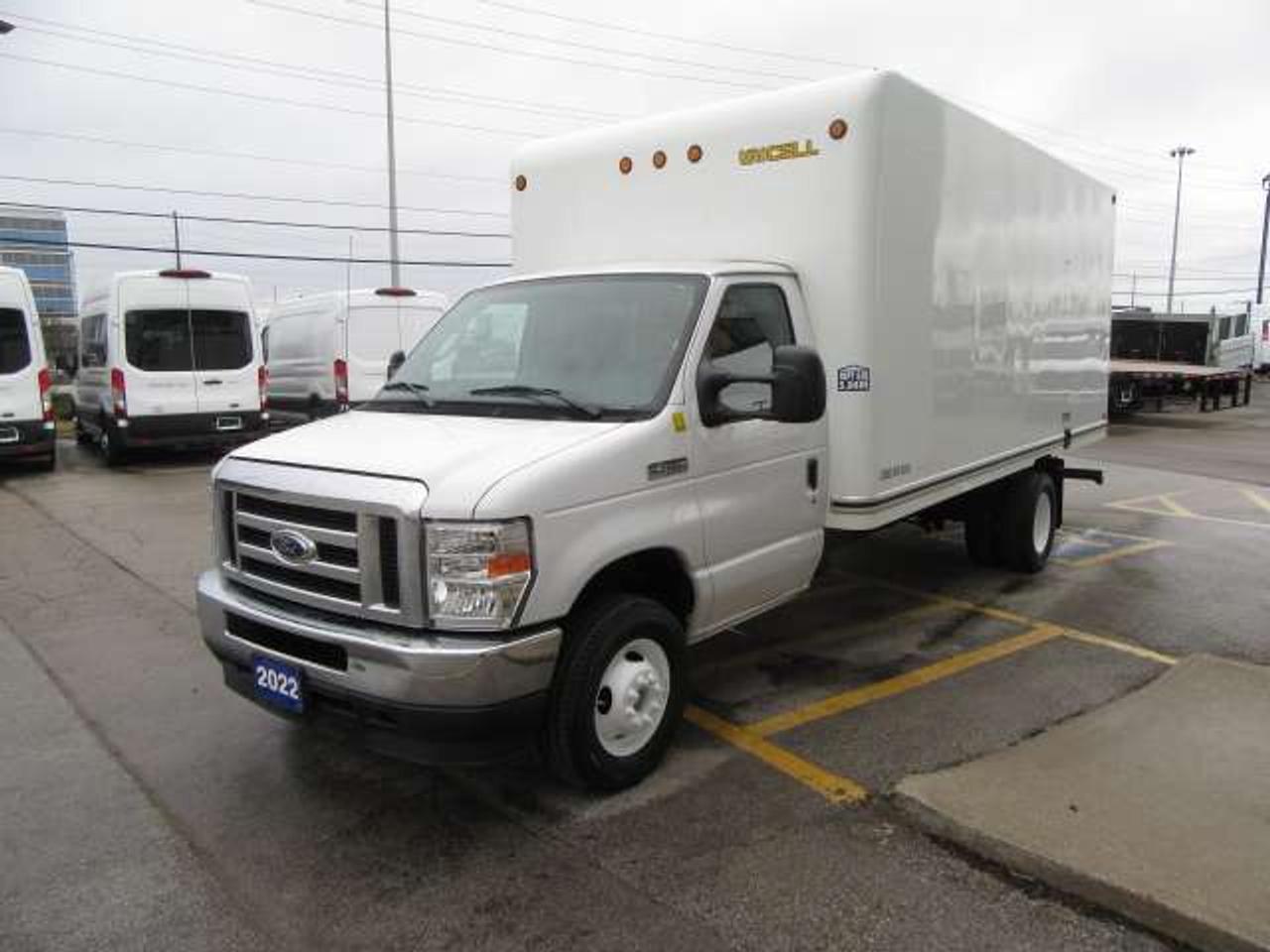 2022 Ford E-450 GAS 16 FT ALUMINUM CUBE BOX & RAMP Photo