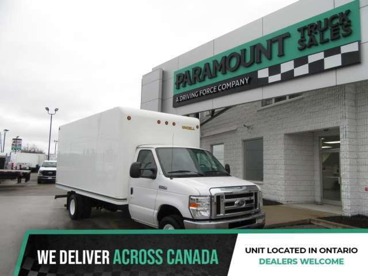 2022 Ford E-450 GAS 16 FT ALUMINUM CUBE BOX & RAMP Photo0