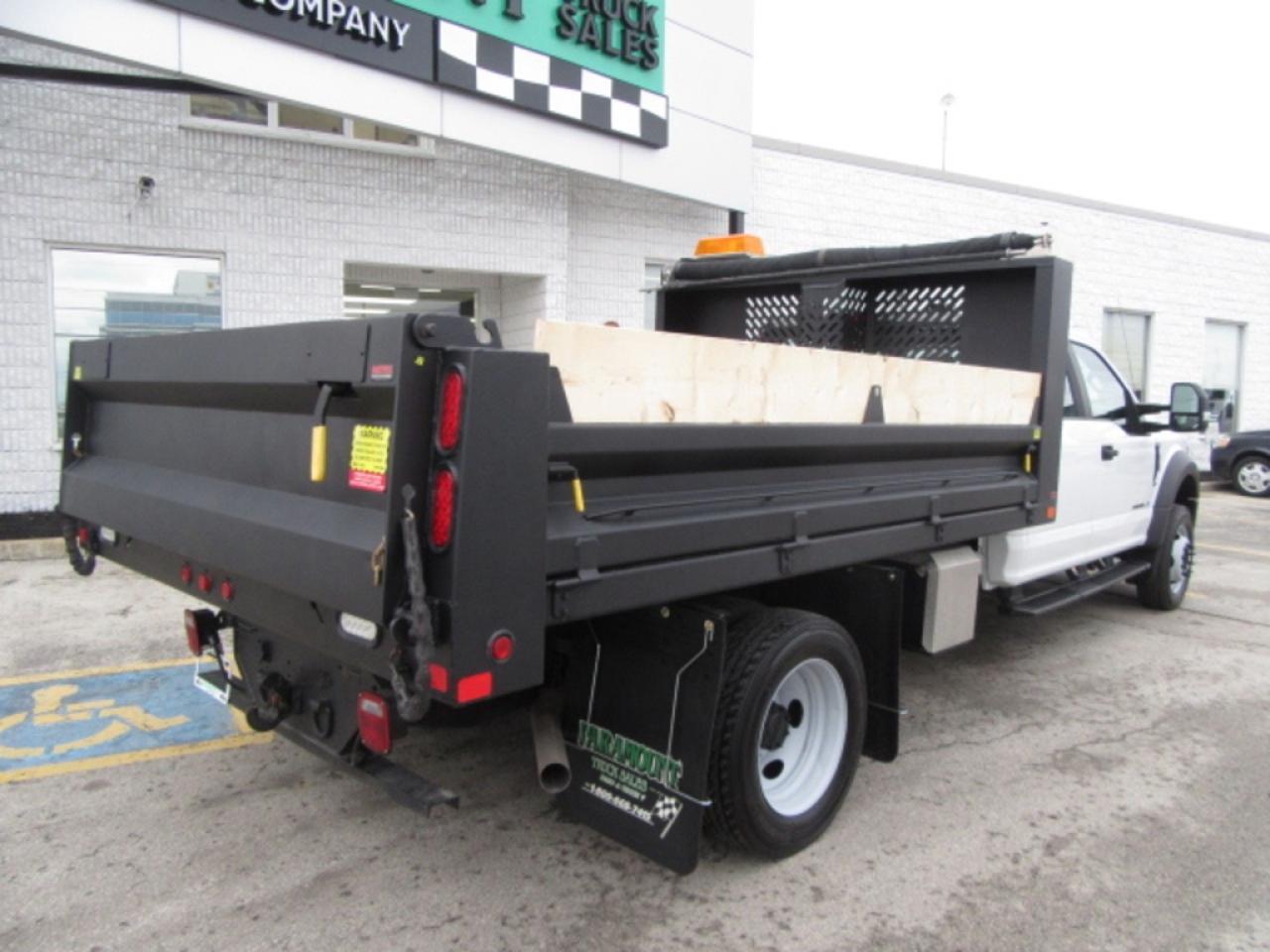 2021 Ford Super Duty F-550 DIESEL CREW 4X4 WITH 12 FT STEEL DUMP BOX Photo