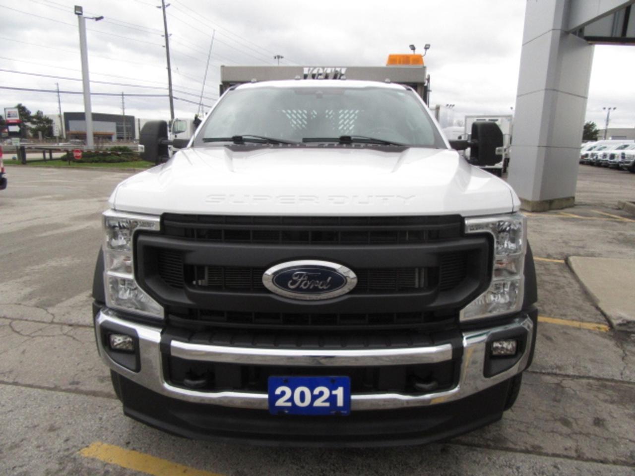 2021 Ford Super Duty F-550 DIESEL CREW 4X4 WITH 12 FT STEEL DUMP BOX Photo