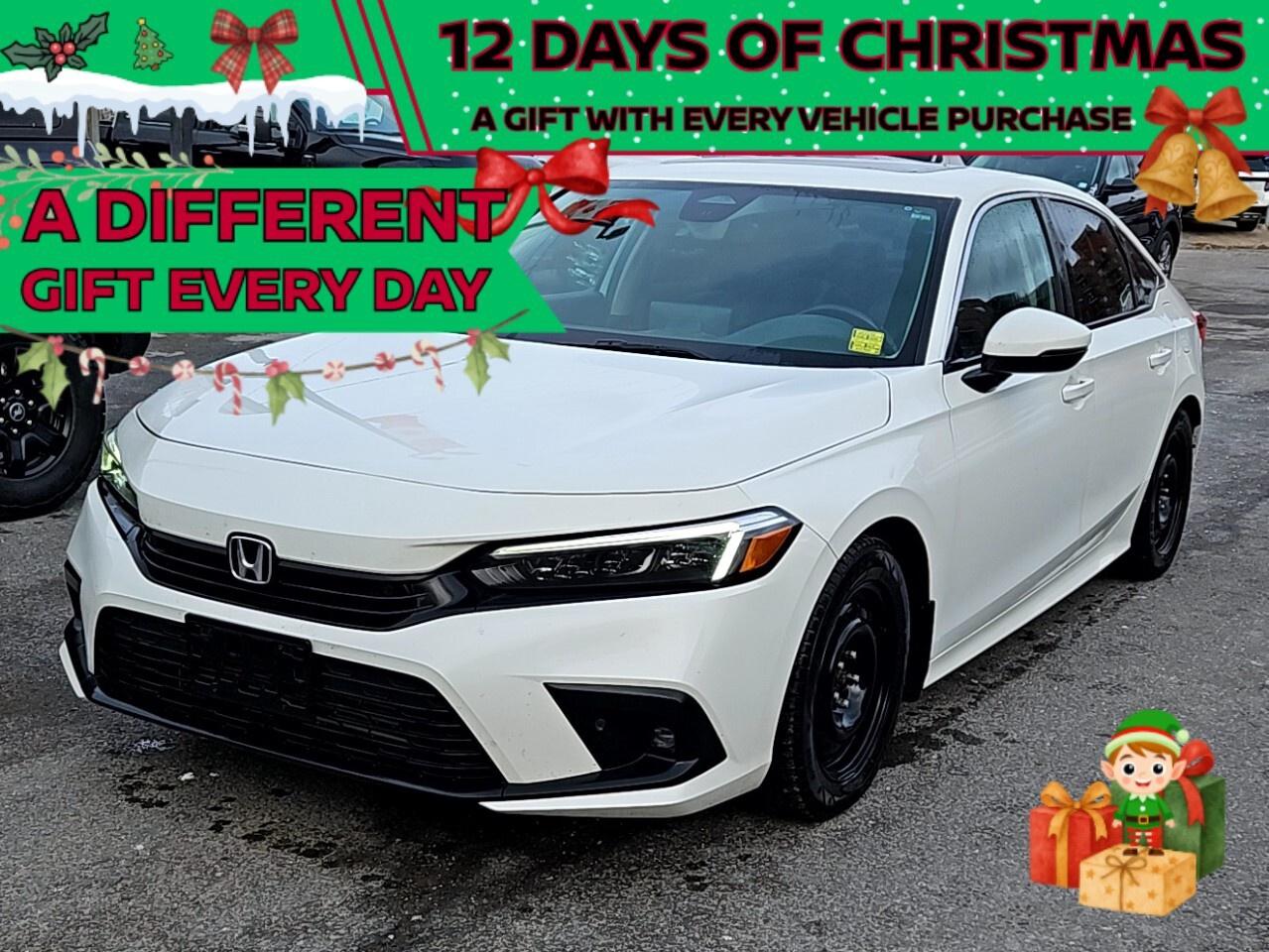 2022 Honda Civic Sedan TOURING   SUNROOF   LEATHER Photo0