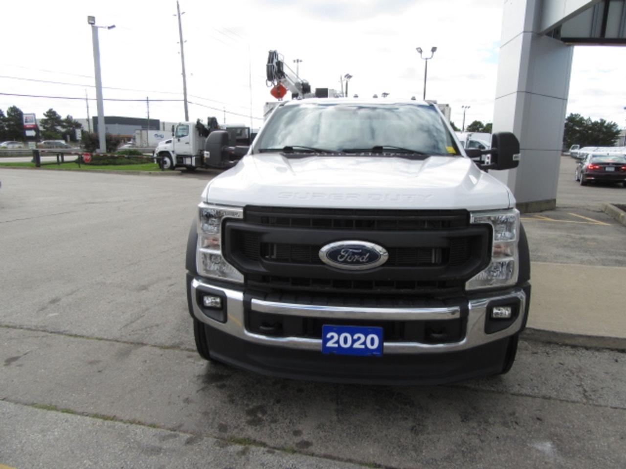 2020 Ford Super Duty F-550 DIESEL CREW 4X4 NEW SERVICE/UTILITY BODY & CRANE Photo