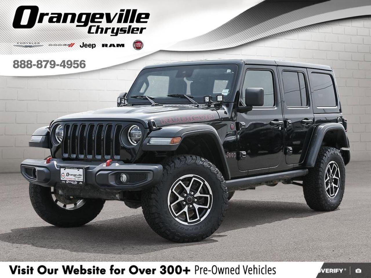 2021 Jeep Wrangler Unlimited RubiconRUBICON, V6, MANUAL, NAV, HTD LEA Photo0