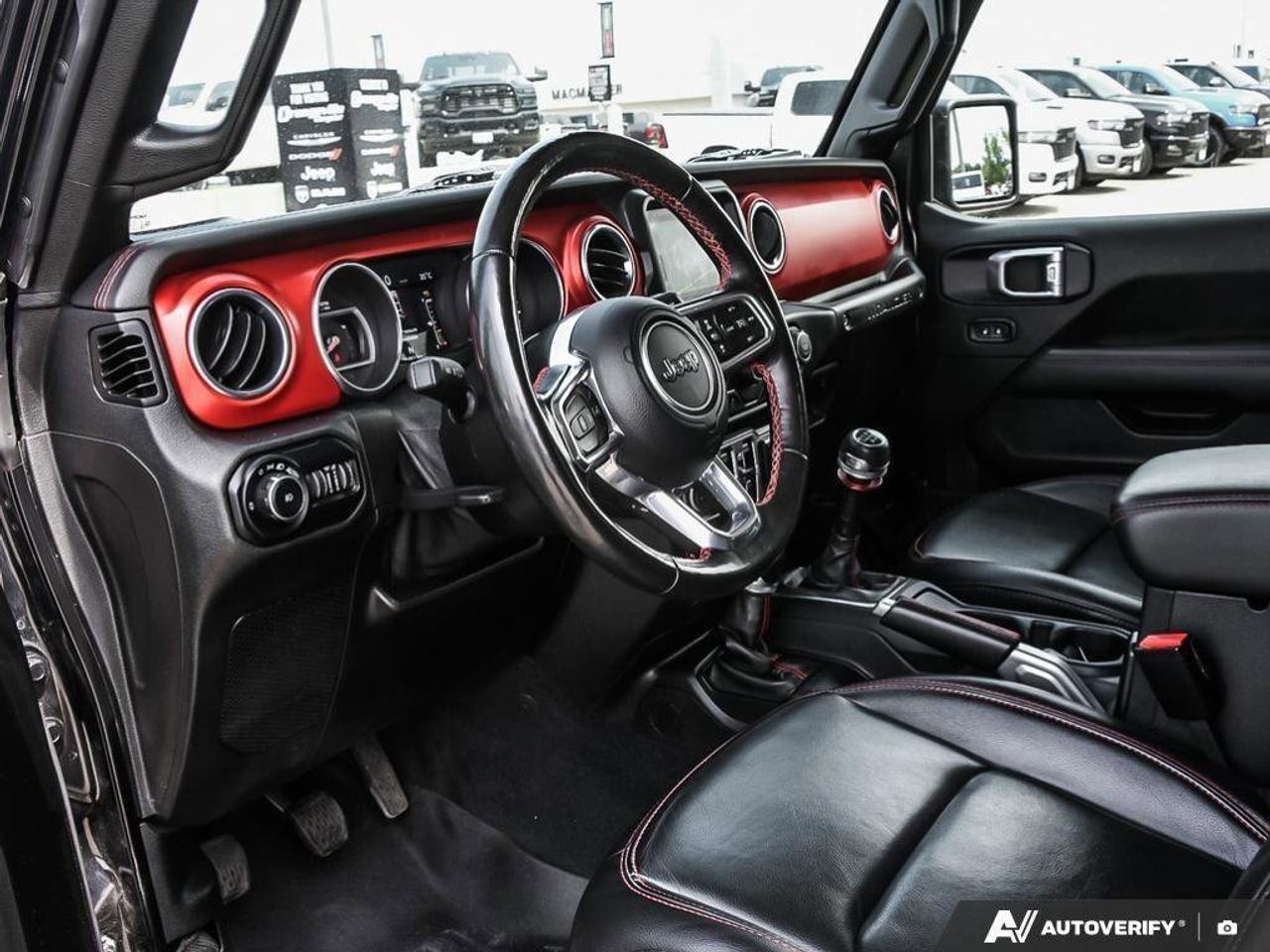 2021 Jeep Wrangler Unlimited RubiconRUBICON, V6, MANUAL, NAV, HTD LEA Photo