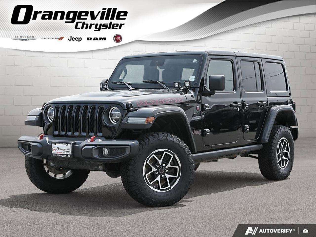 2021 Jeep Wrangler Unlimited RubiconRUBICON, V6, MANUAL, NAV, HTD LEA Photo