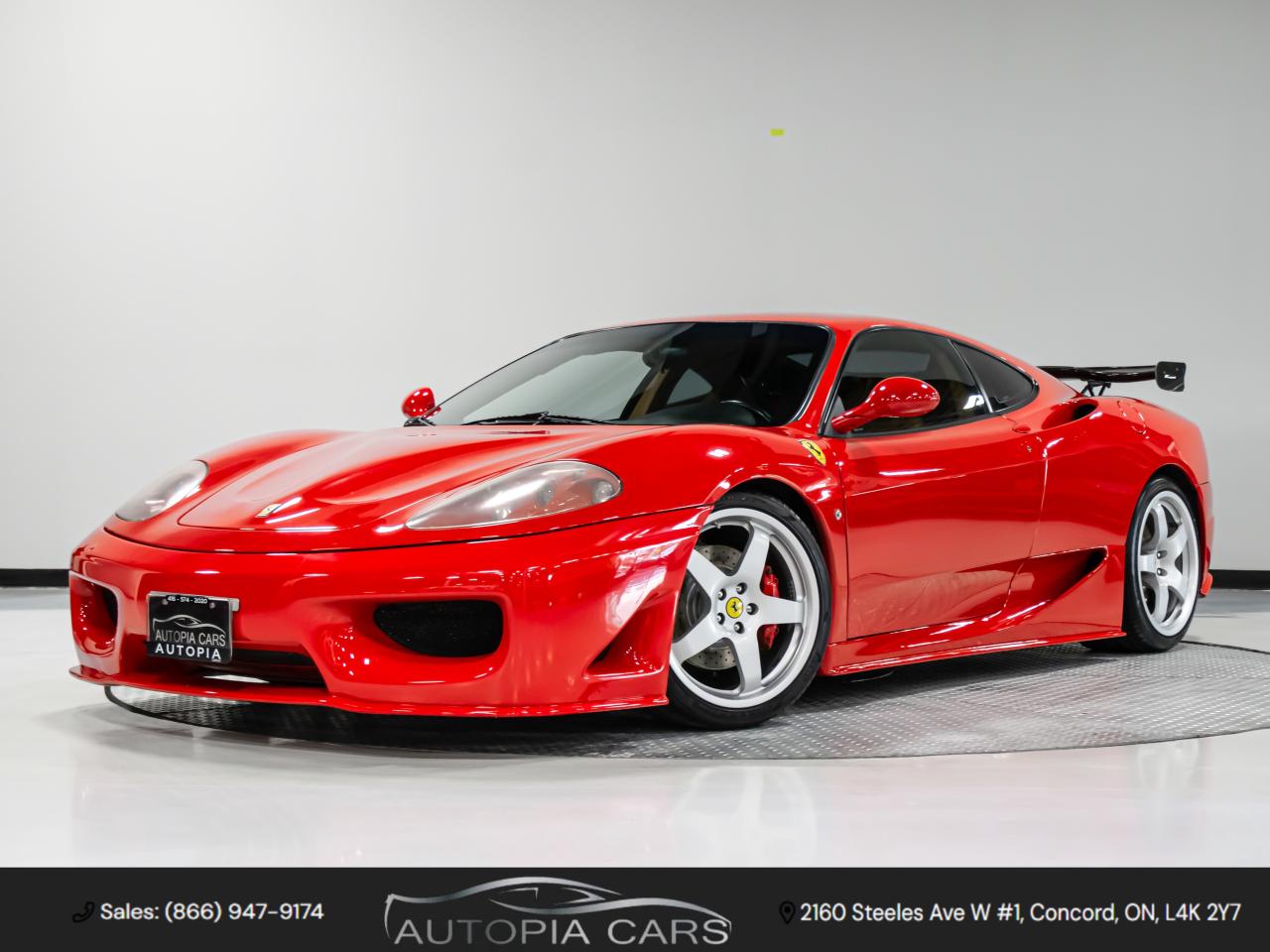 2000 Ferrari 360 Modena 360 MODENA AUTOMATIC PADDLE SHIFTERS Photo