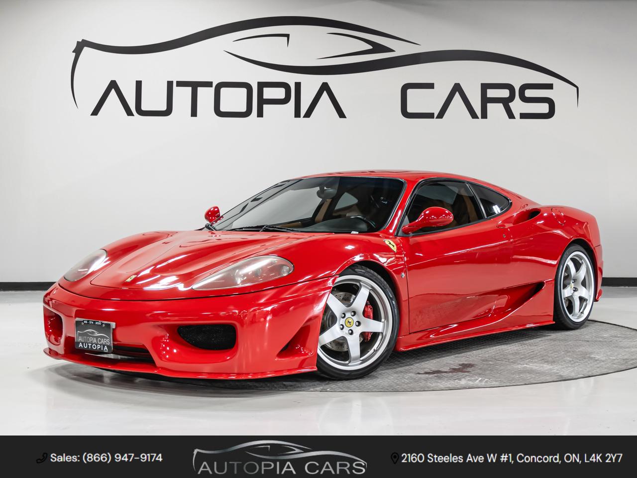 2000 Ferrari 360 Modena 360 MODENA AUTOMATIC PADDLE SHIFTERS Photo