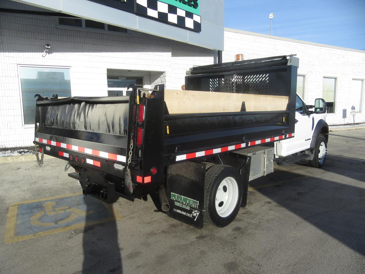 2020 Ford F-550 4X4 DIESEL 12FT DUMP BOX Photo2