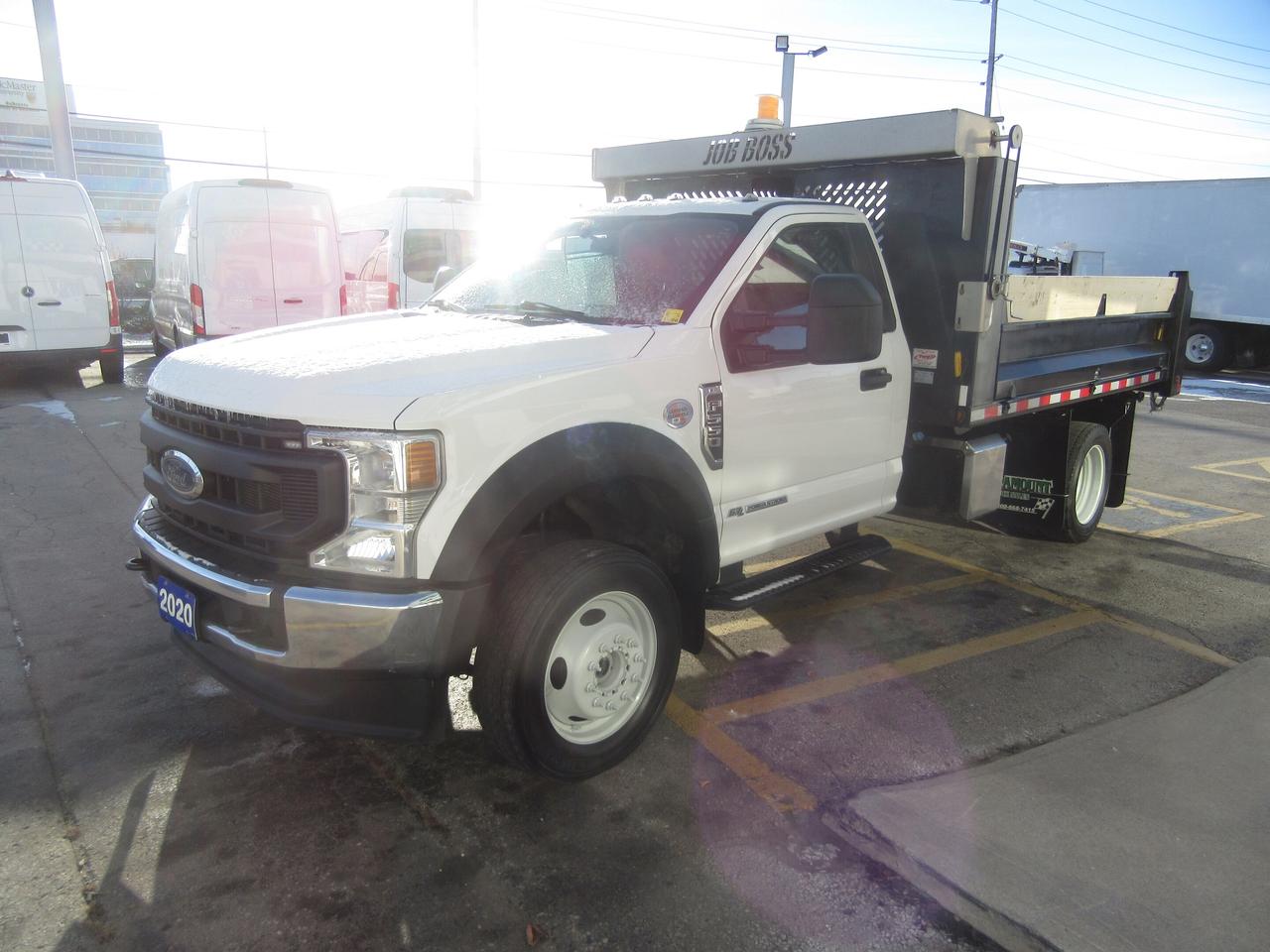 2020 Ford F-550 4X4 DIESEL 12FT DUMP BOX Photo