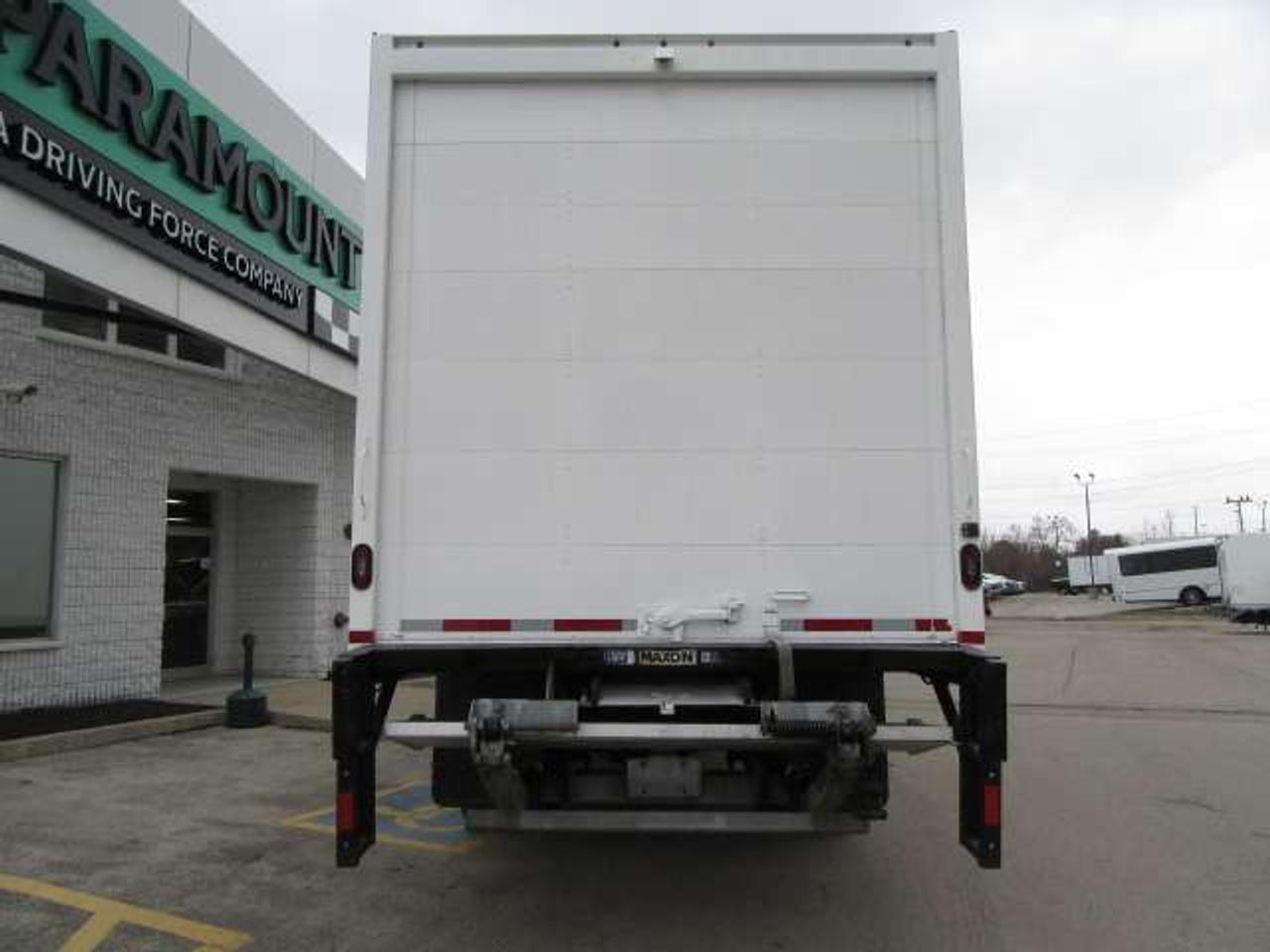 2020 Hino 338 DIESEL WITH 24FT HIGH & WIDE BOX POWER LIFT & RAMP Photo
