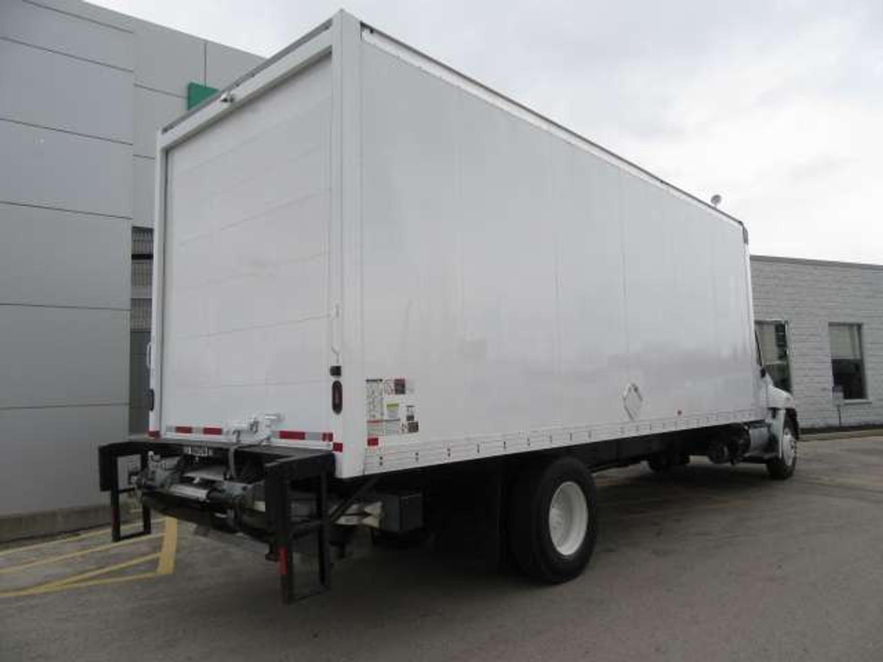 2020 Hino 338 DIESEL WITH 24FT HIGH & WIDE BOX POWER LIFT & RAMP Photo