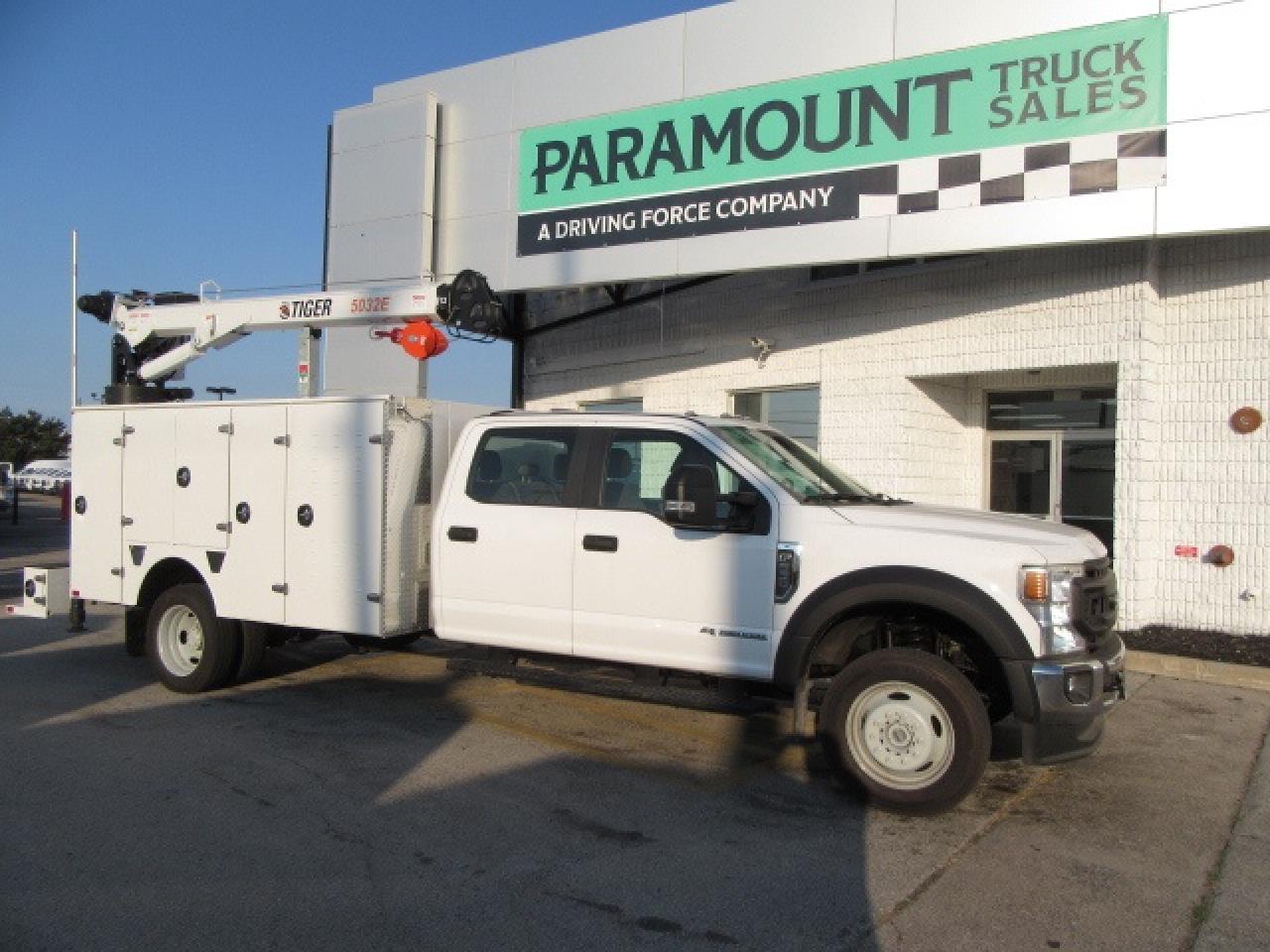 2021 Ford F-550 DIESEL CREW CAB 4X4 NEW SERVICE / UTILITY BODY Photo