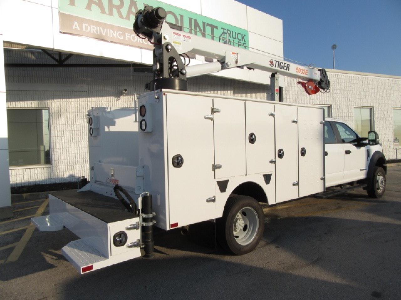 2021 Ford F-550 DIESEL CREW CAB 4X4 NEW SERVICE / UTILITY BODY Photo4