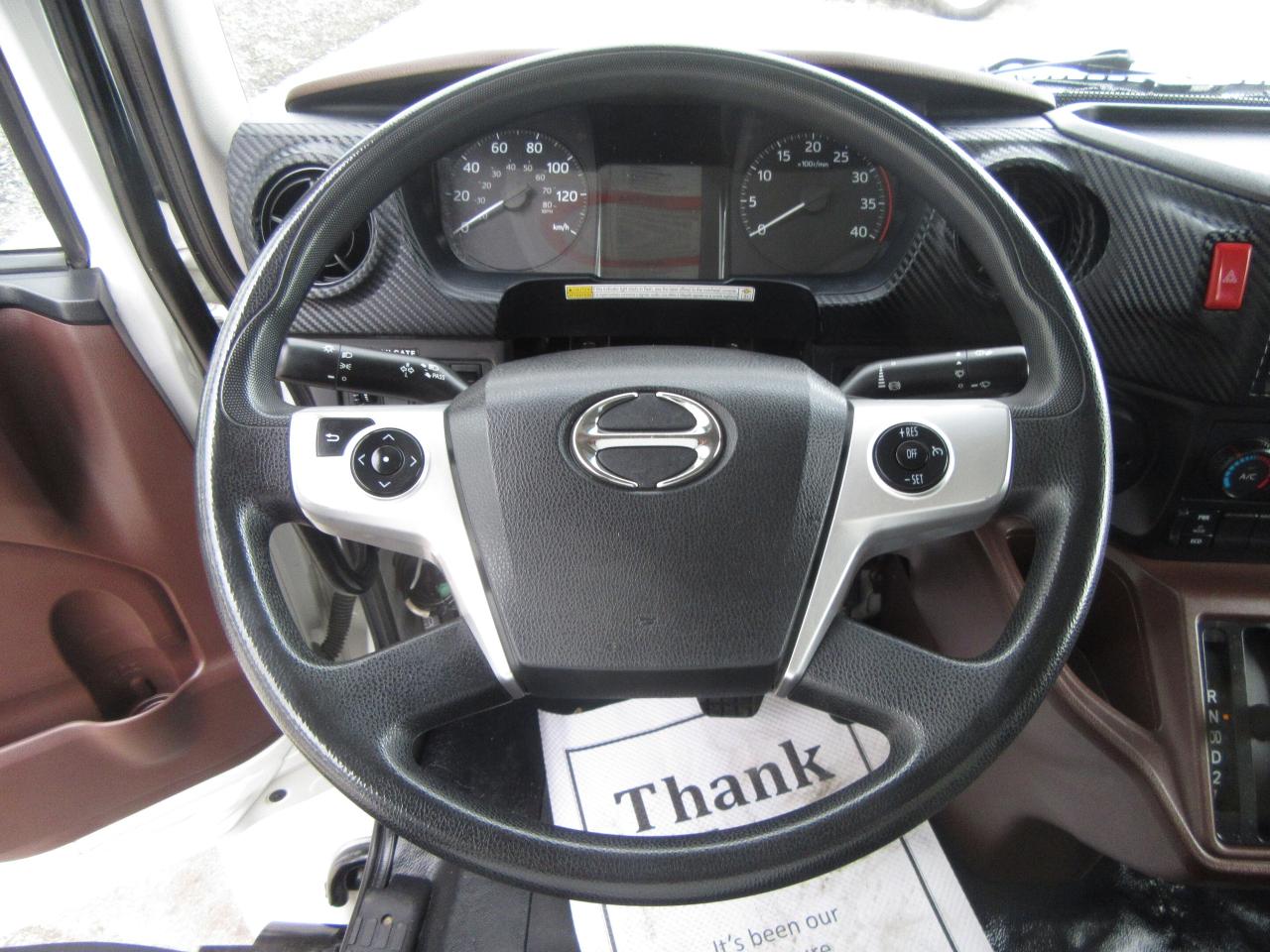 2023 Hino L7 WITH 26FT BOX LARGE ALUMINUM POWER LIFTGATE & RAMP Photo