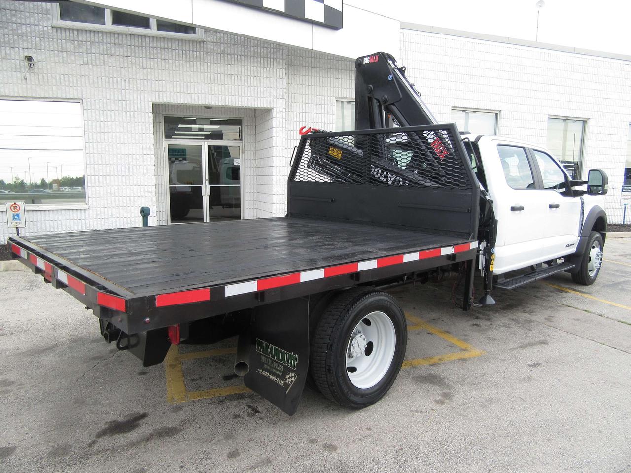 2023 Ford F-550 DIESEL CREW CAB 4X4 NEW KNUCKLE BOOM CRANE Photo2