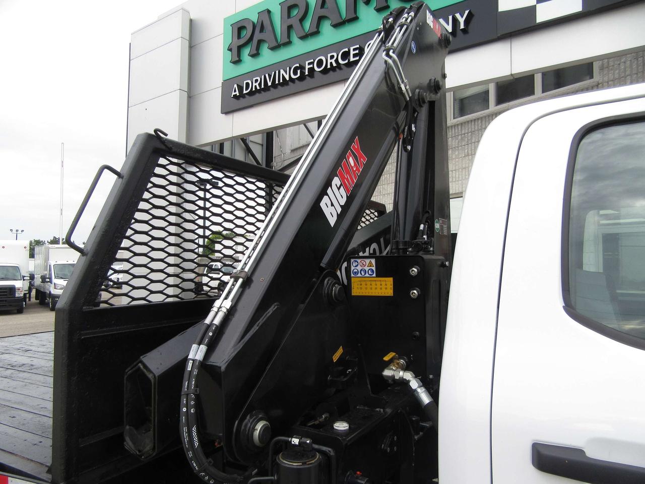 2023 Ford F-550 DIESEL CREW CAB 4X4 NEW KNUCKLE BOOM CRANE Photo