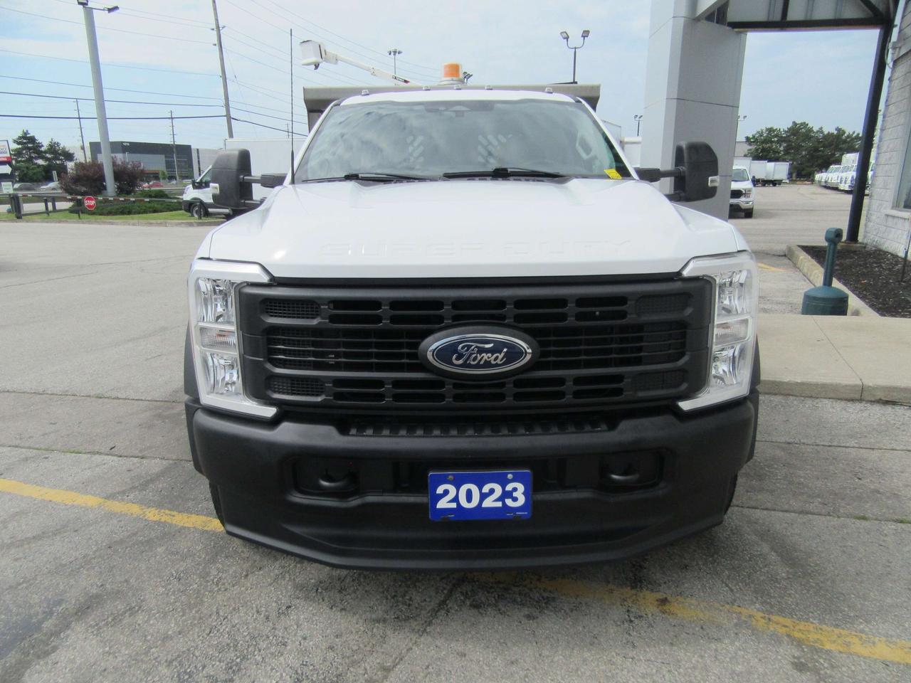 2023 Ford F-550 CREW CAB 4X4 DIESEL WITH 12FT STEEL DUMP BOX Photo