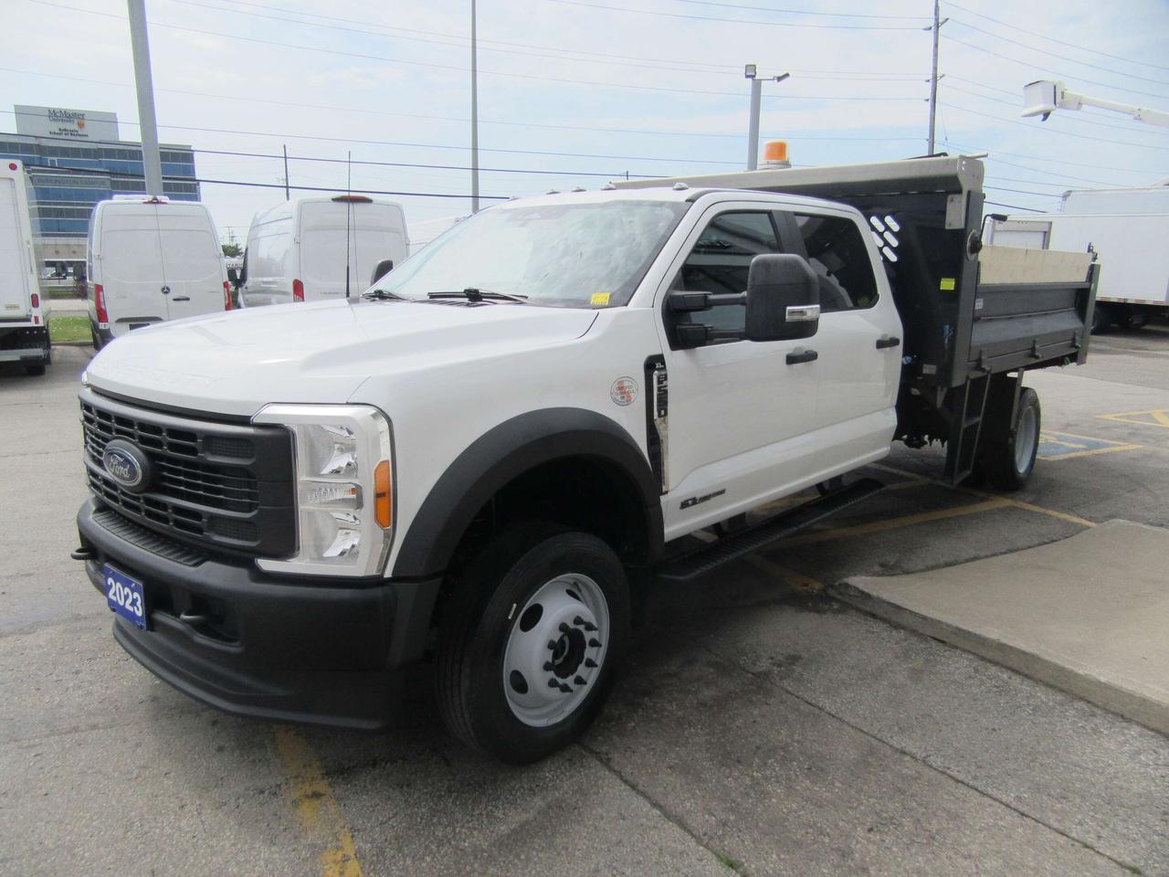 2023 Ford F-550 CREW CAB 4X4 DIESEL WITH 12FT STEEL DUMP BOX Photo