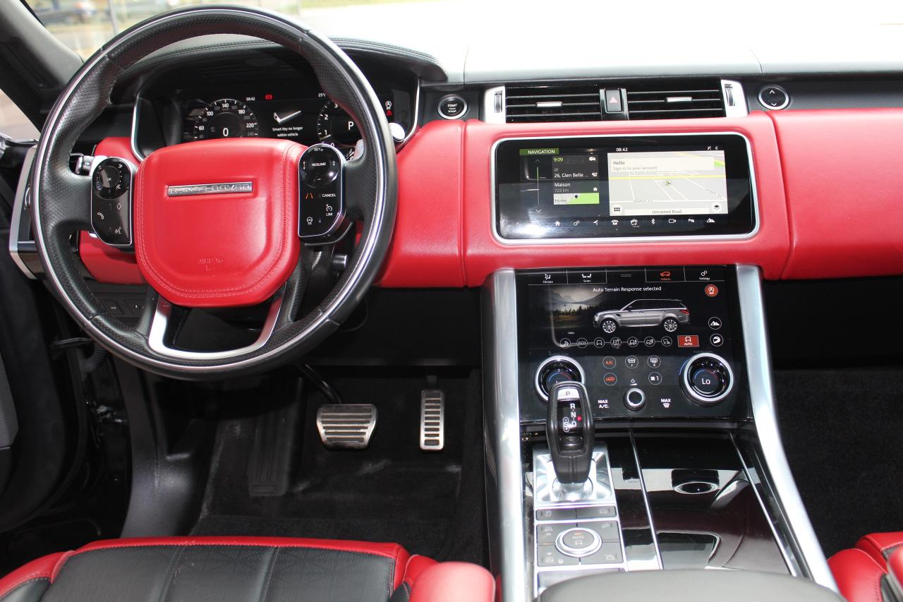 2019 Land Rover Range Rover Sport AUTOBIOGRAPHY" - "V8" - "BLACK ON RED Photo