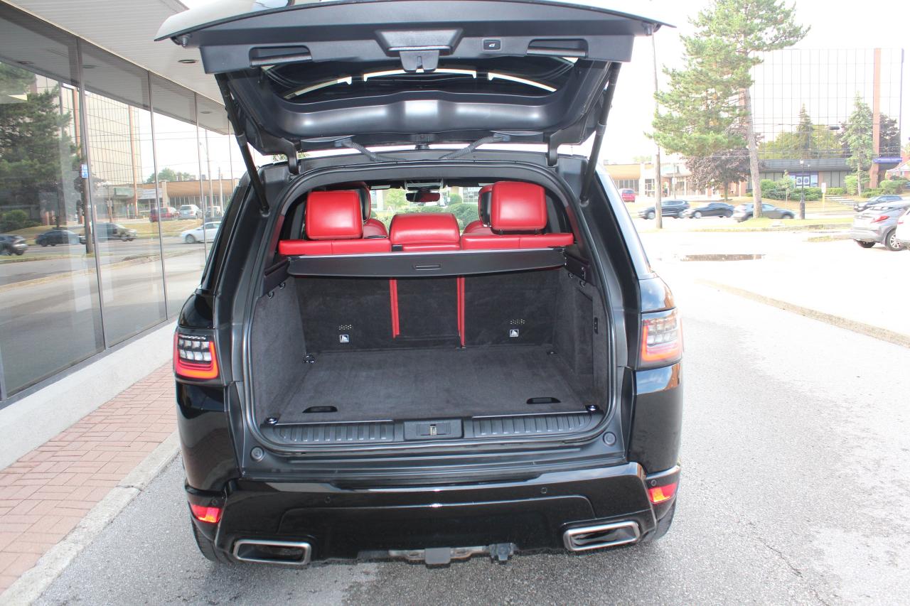2019 Land Rover Range Rover Sport AUTOBIOGRAPHY" - "V8" - "BLACK ON RED Photo