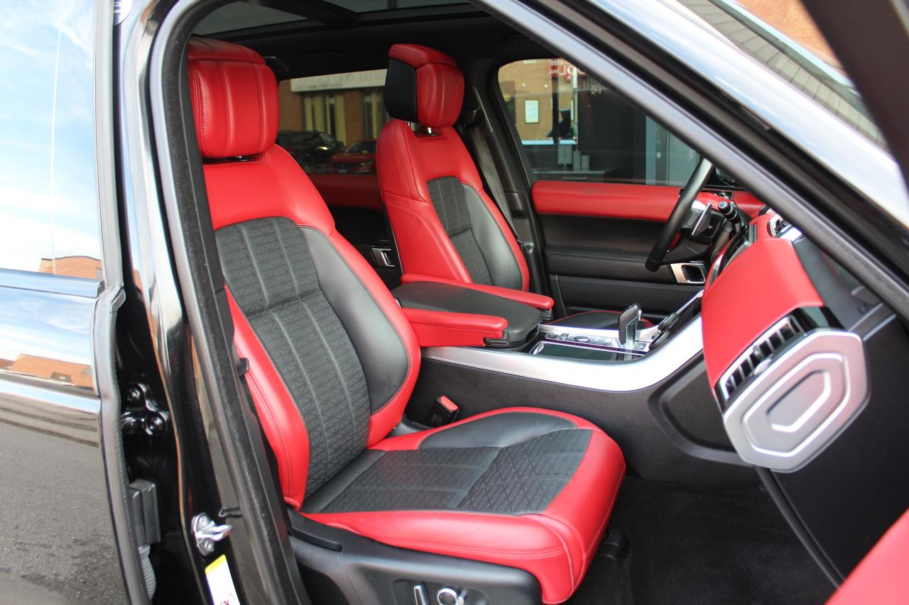 2019 Land Rover Range Rover Sport AUTOBIOGRAPHY" - "V8" - "BLACK ON RED Photo