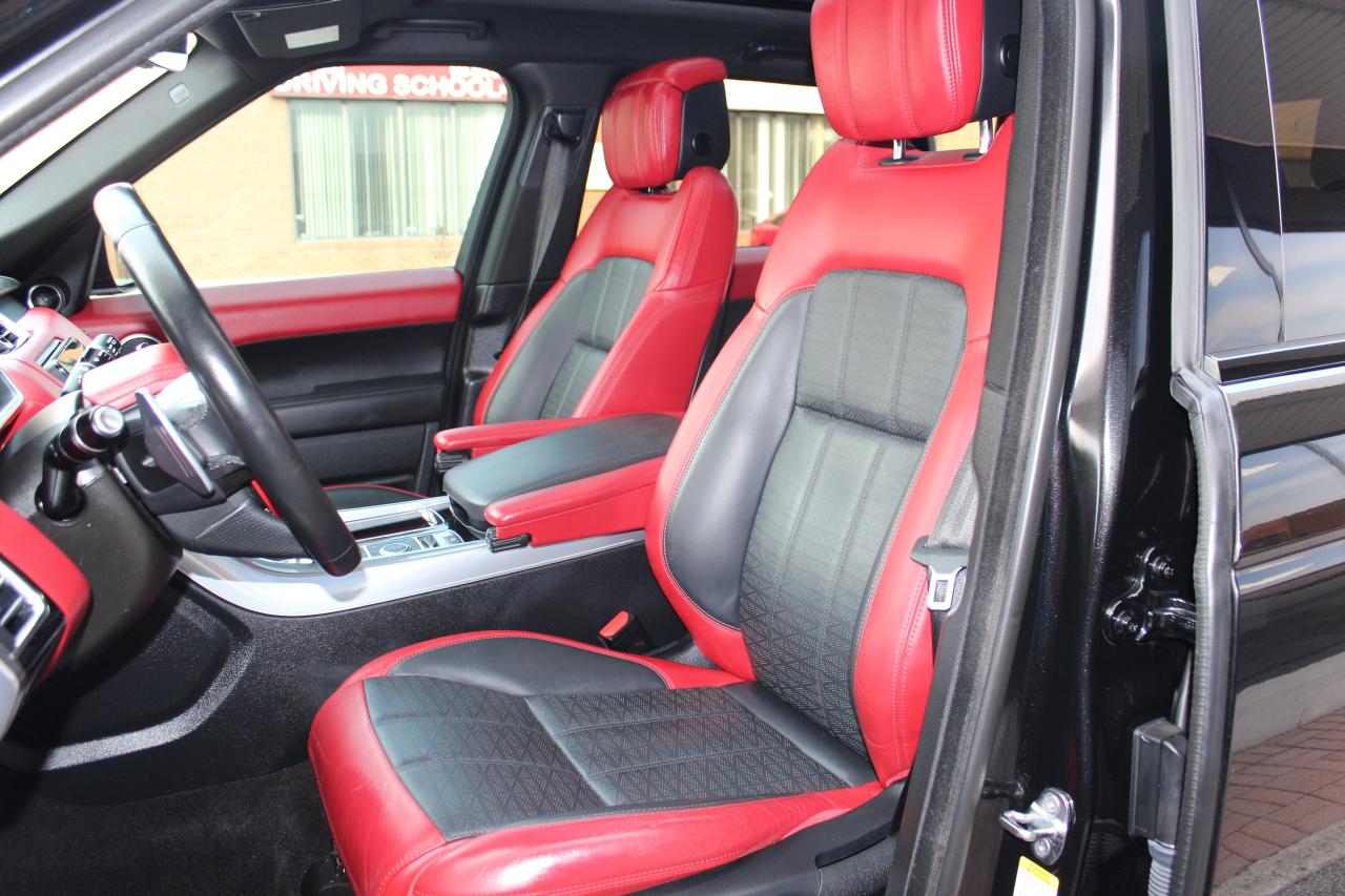2019 Land Rover Range Rover Sport AUTOBIOGRAPHY" - "V8" - "BLACK ON RED Photo