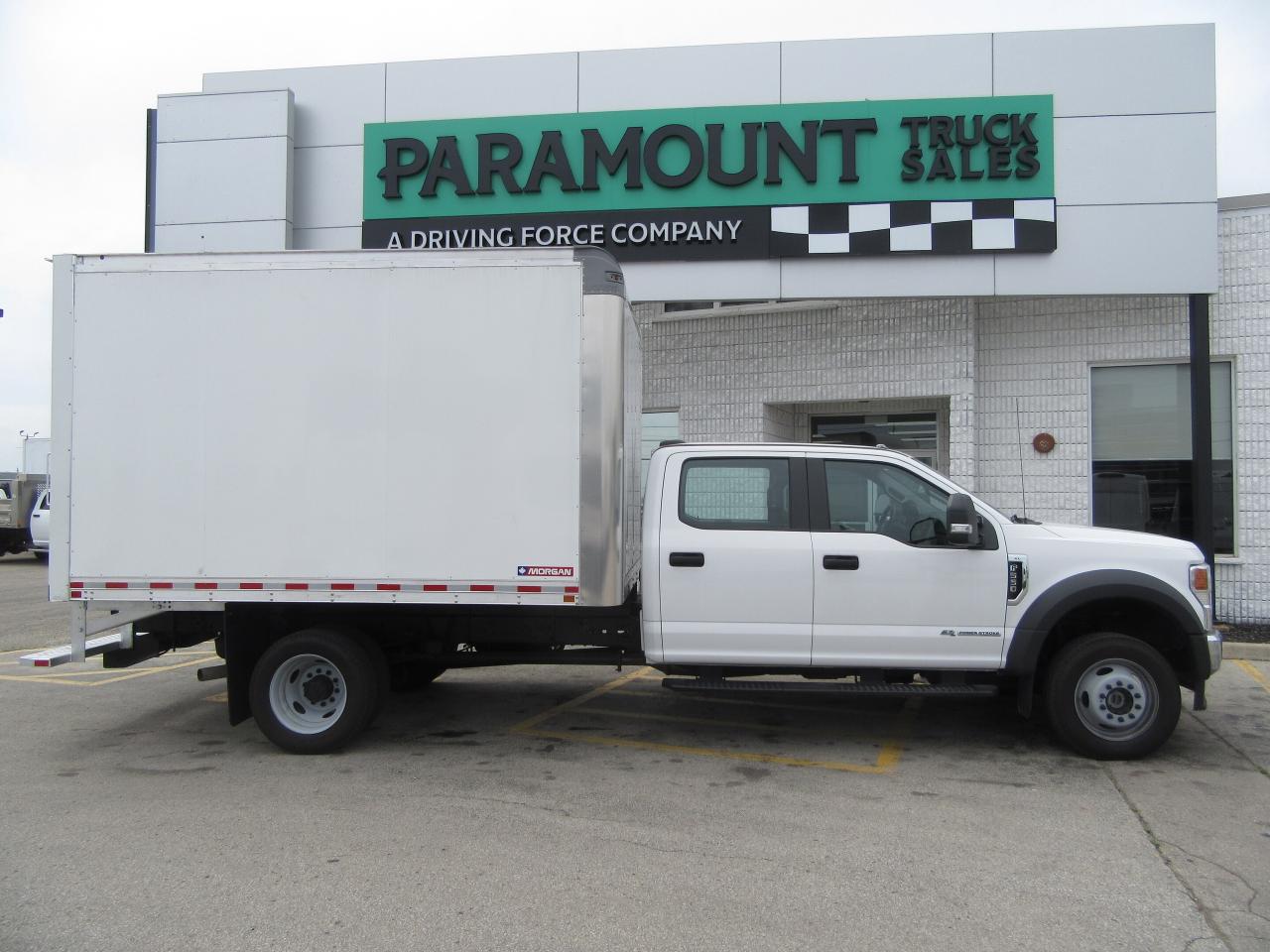 2022 Ford F-550 CREW CAB 4X4 DIESEL NEW 12 FT MORGAN ALUM  BOX Photo