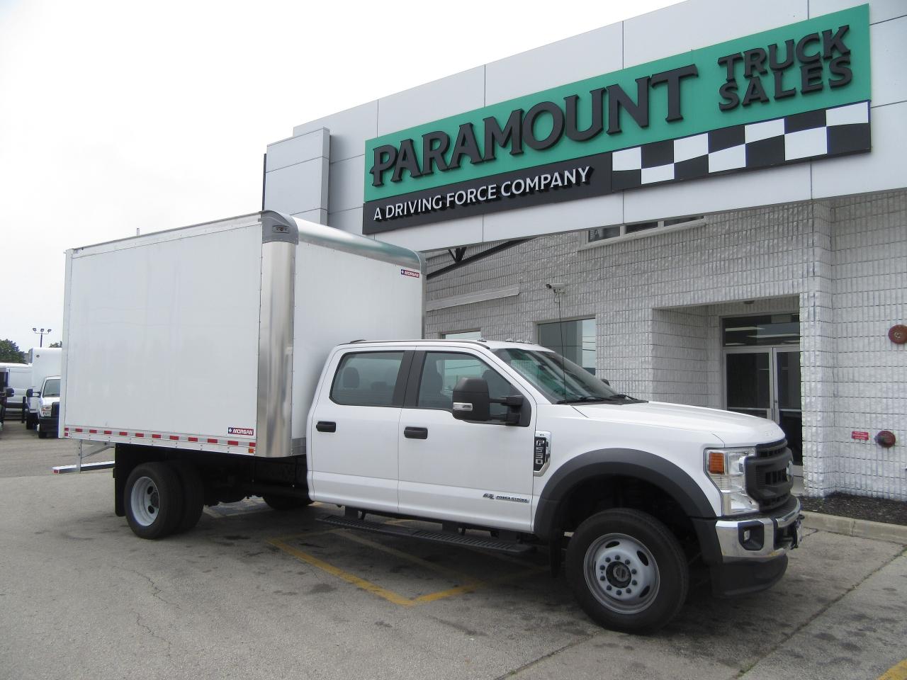 2022 Ford F-550 CREW CAB 4X4 DIESEL NEW 12 FT MORGAN ALUM  BOX Photo
