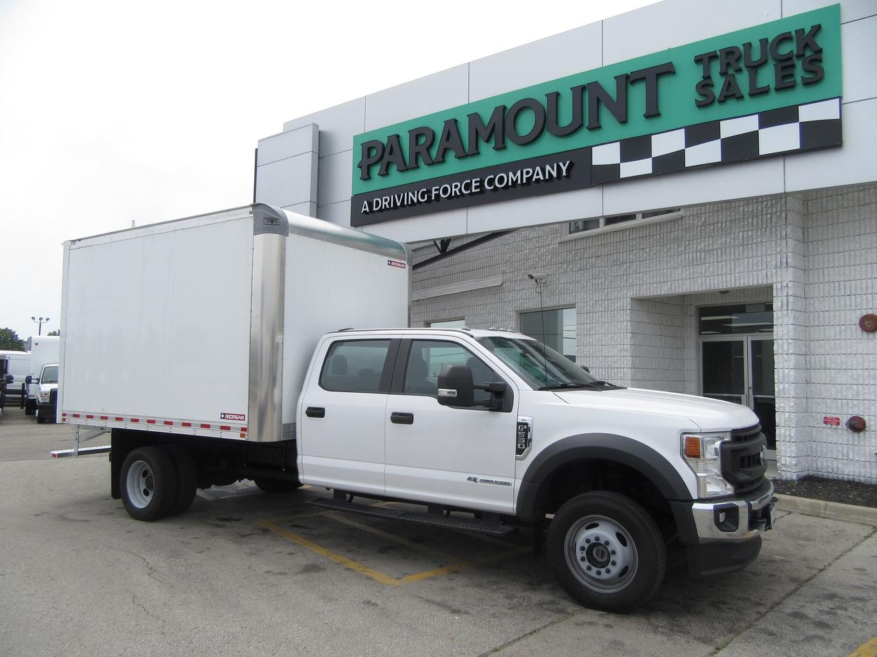 2022 Ford F-550 CREW CAB 4X4 DIESEL NEW 12 FT MORGAN ALUM  BOX Photo0