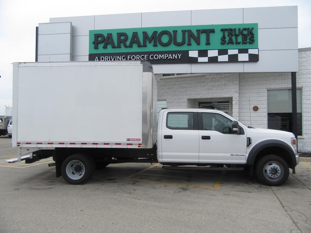 2022 Ford F-550 CREW CAB 4X4 DIESEL NEW 12 FT MORGAN ALUM  BOX Photo