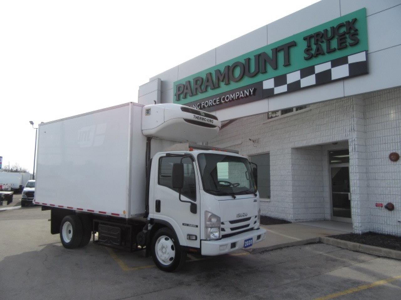 2020 Isuzu NRR DIESEL 14FT THERMOKING T-580R LOW TEMP REEFER Photo